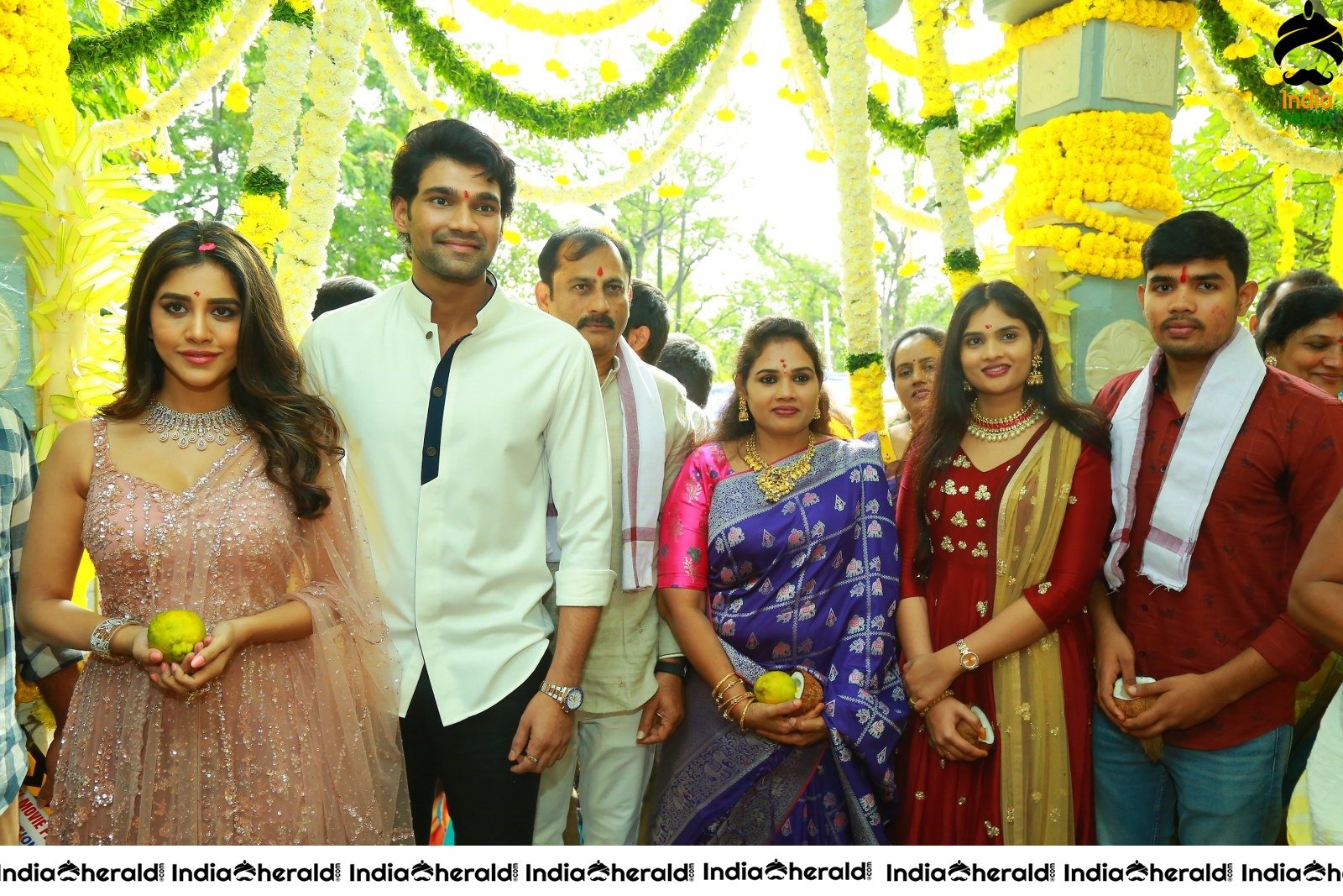 Bellamkonda Sai Sreenivas New Movie opening Set 1