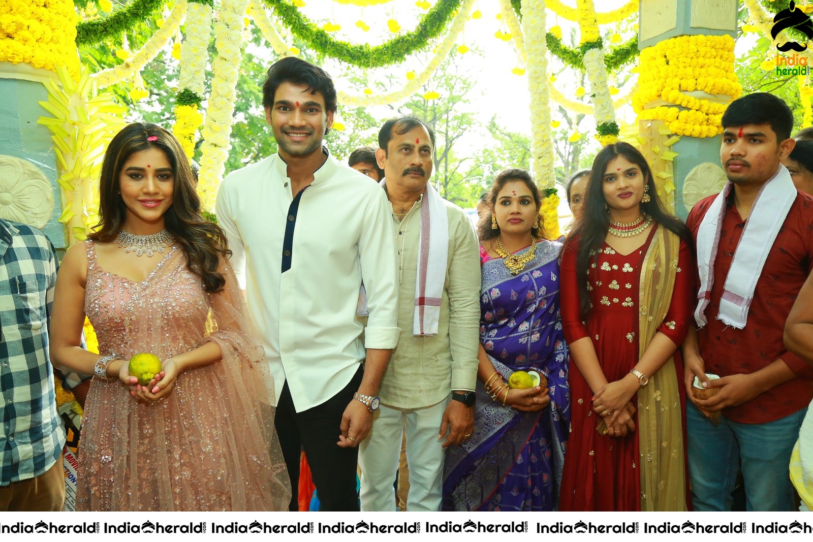 Bellamkonda Sai Sreenivas New Movie opening Set 1