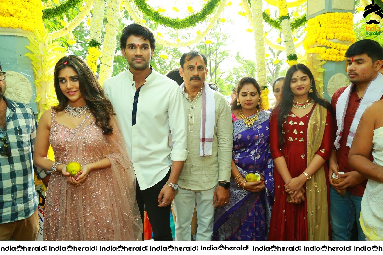 Bellamkonda Sai Sreenivas New Movie opening Set 1
