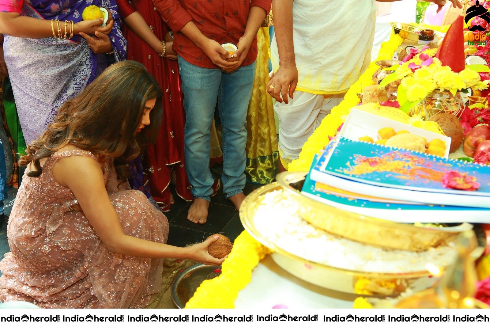 Bellamkonda Sai Sreenivas New Movie opening Set 1