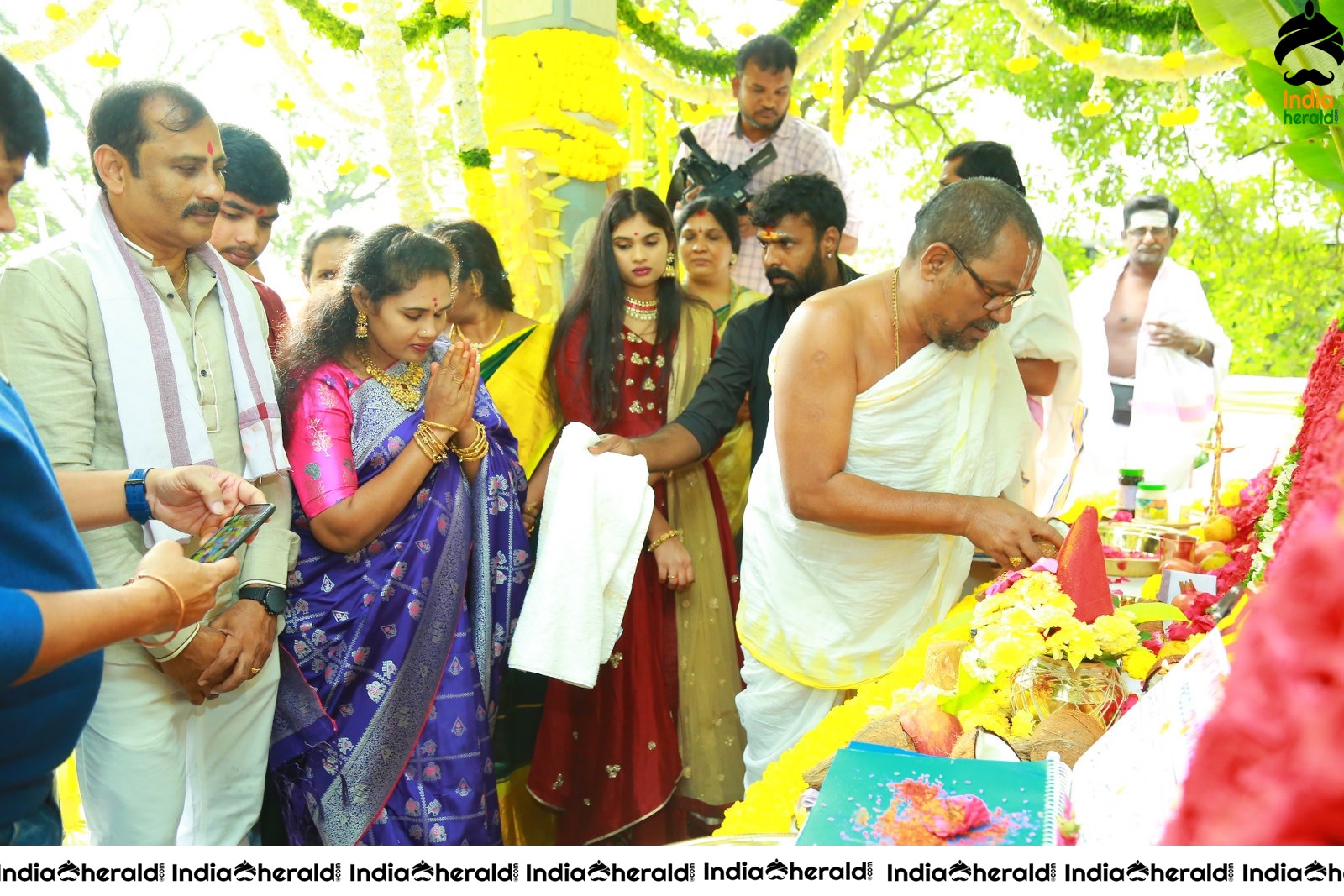 Bellamkonda Sai Sreenivas New Movie opening Set 3