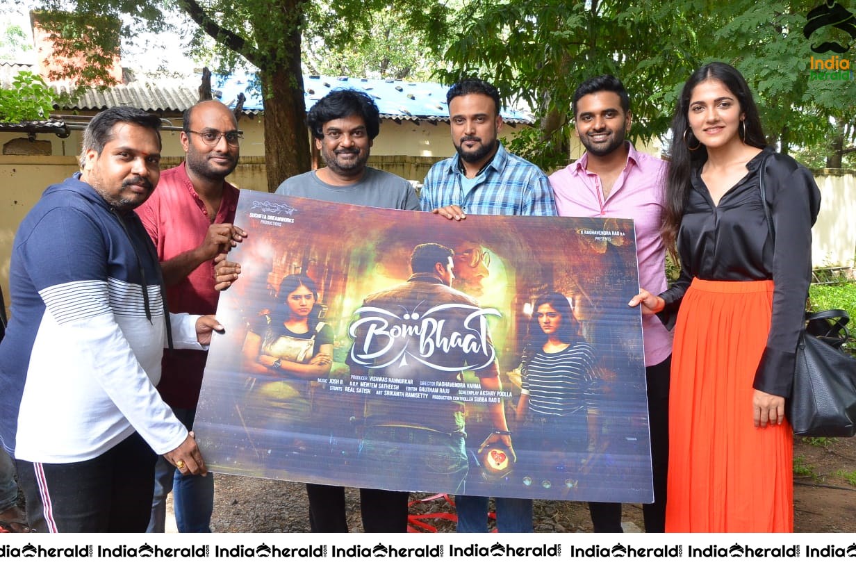 BOMBAAT FIRST LOOK AND TITLE LAUNCH BY PURI JAGANNATH GARU