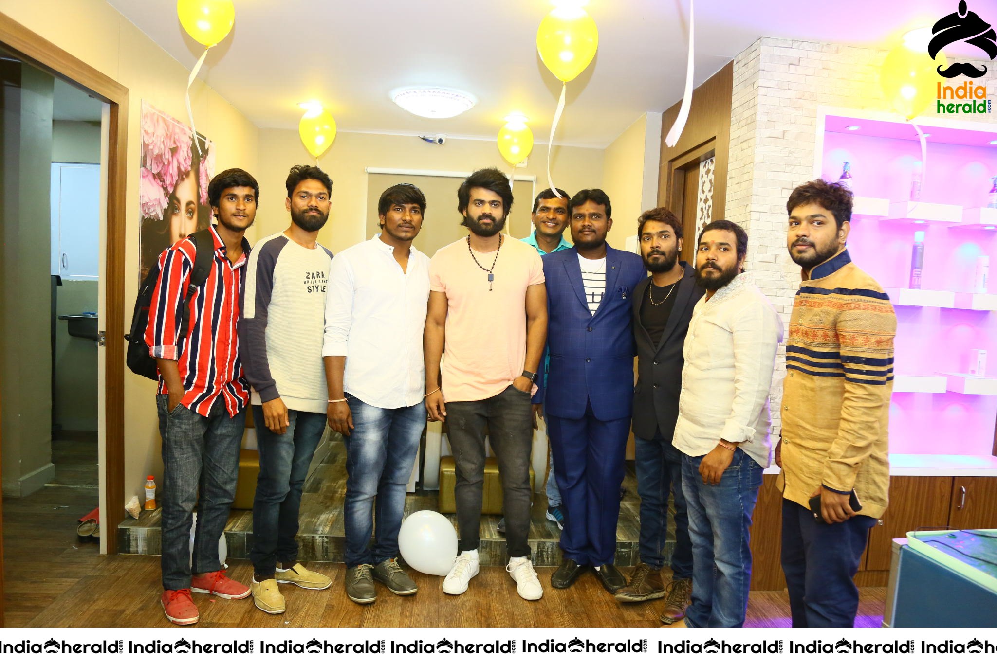 Boss Hair and Beauty Salon Launched At FilmNagar by Actress Lahari Set 1
