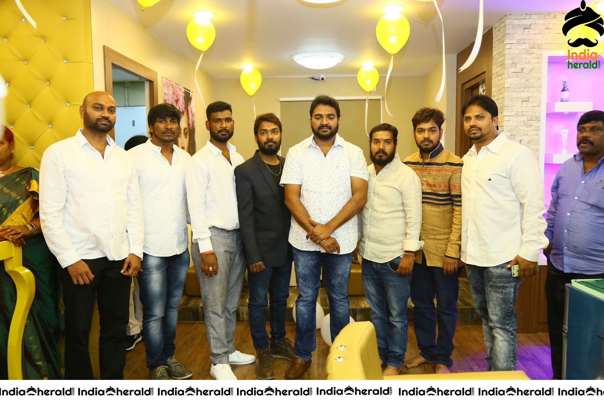 Boss Hair and Beauty Salon Launched At FilmNagar by Actress Lahari Set 1