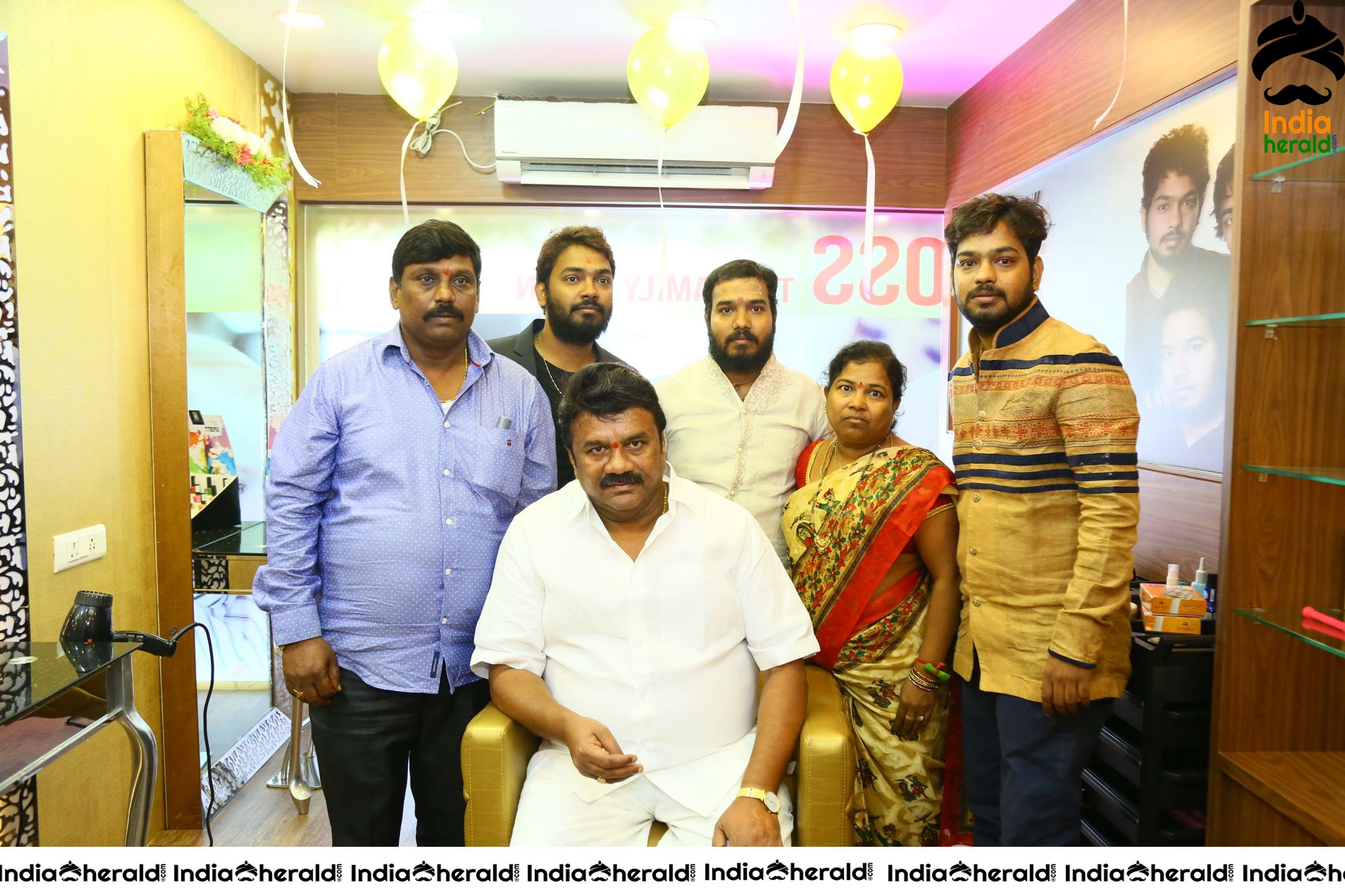 Boss Hair and Beauty Salon Launched At FilmNagar by Actress Lahari Set 1