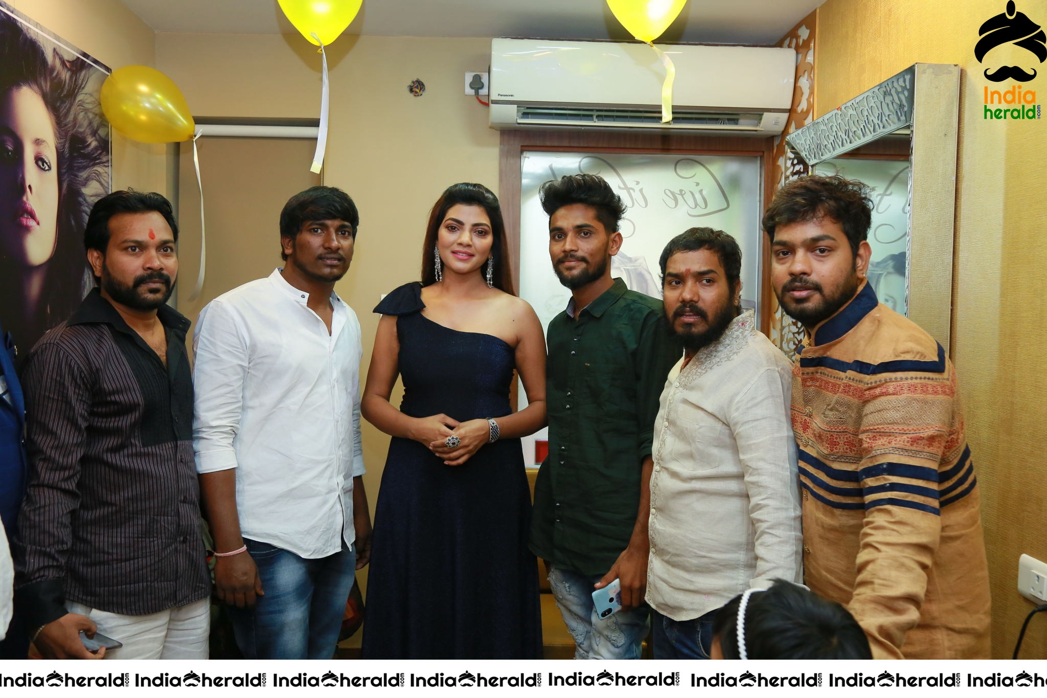 Boss Hair and Beauty Salon Launched At FilmNagar by Actress Lahari Set 3