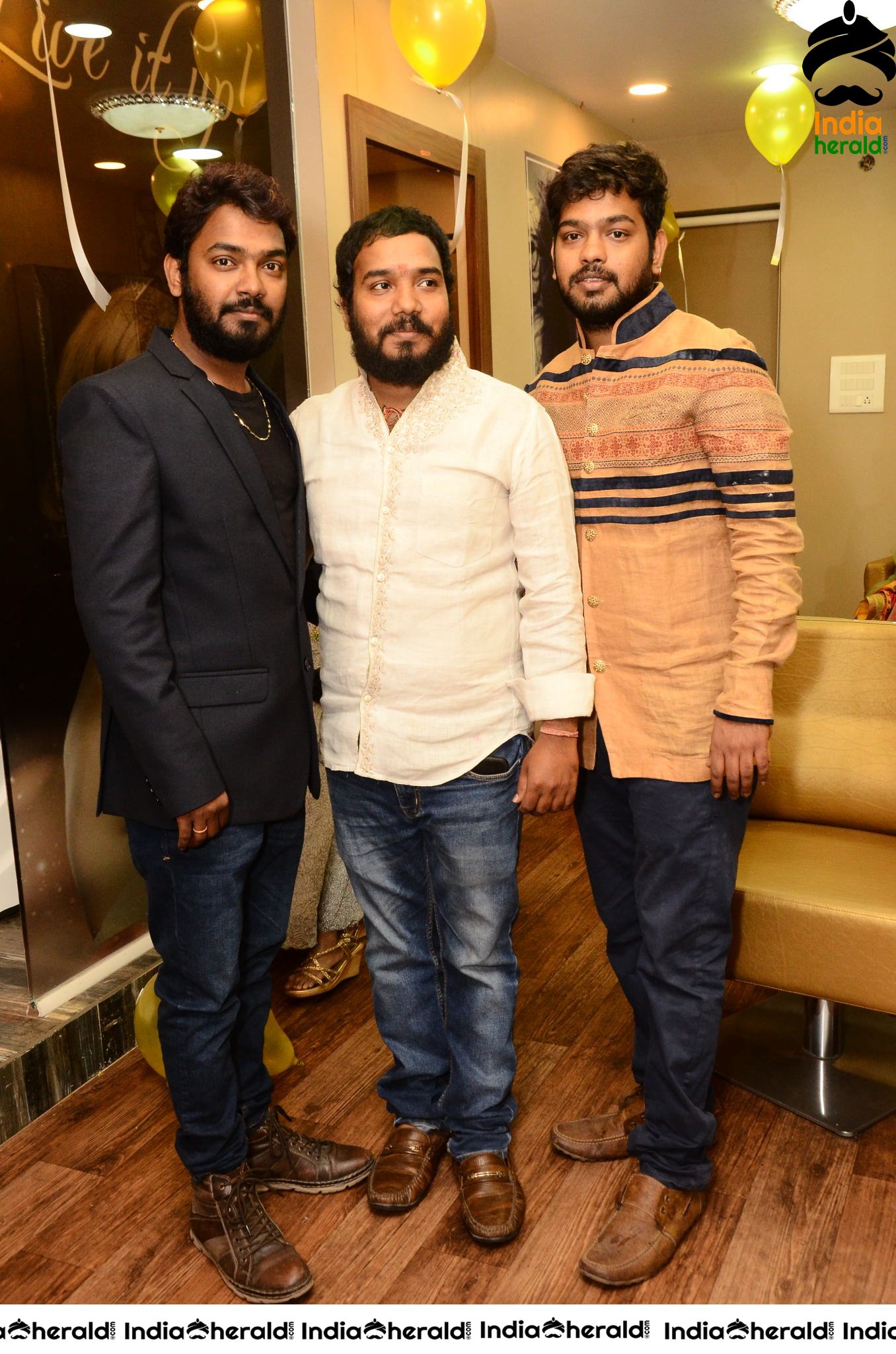 Boss Hair and Beauty Salon Launched At FilmNagar by Actress Lahari Set 4