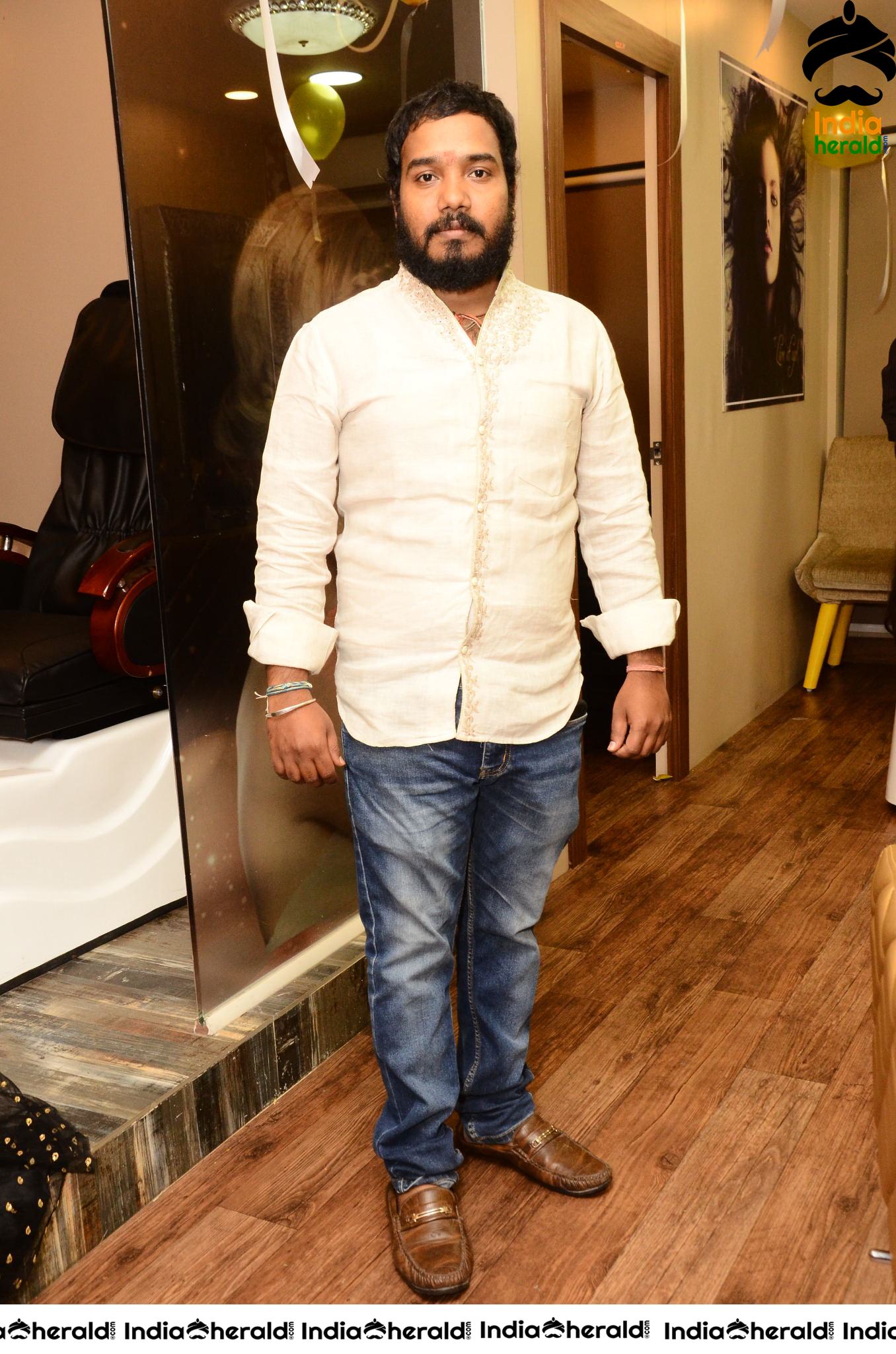 Boss Hair and Beauty Salon Launched At FilmNagar by Actress Lahari Set 4