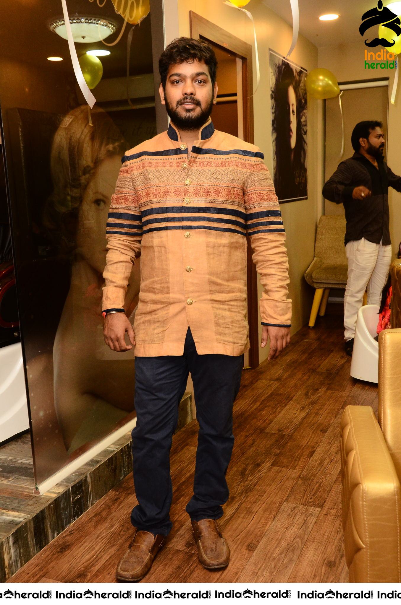 Boss Hair and Beauty Salon Launched At FilmNagar by Actress Lahari Set 4