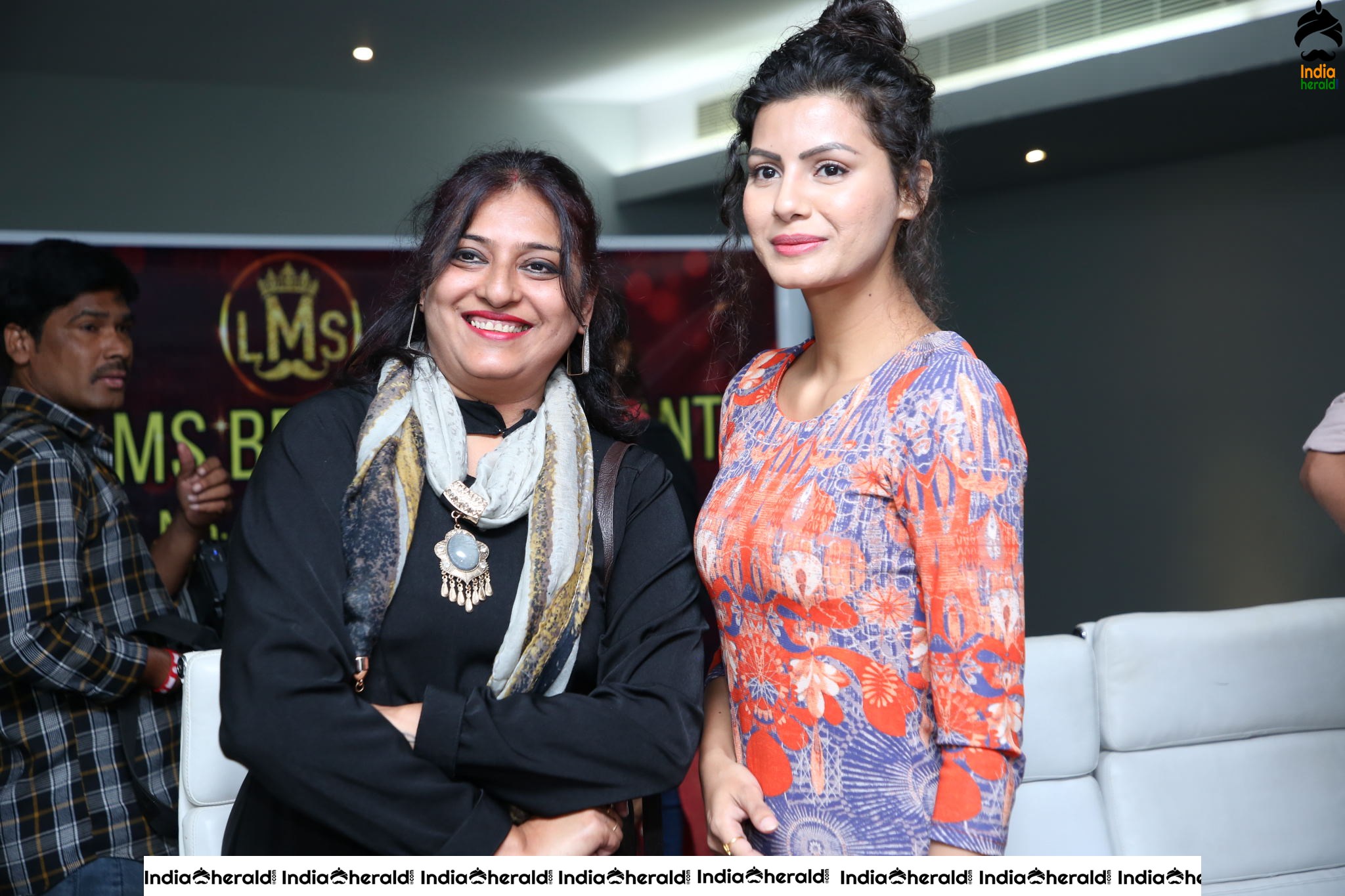 Brochure Launch for Mr and Mrs India 2020 Auditions at Hyderabad Set 2