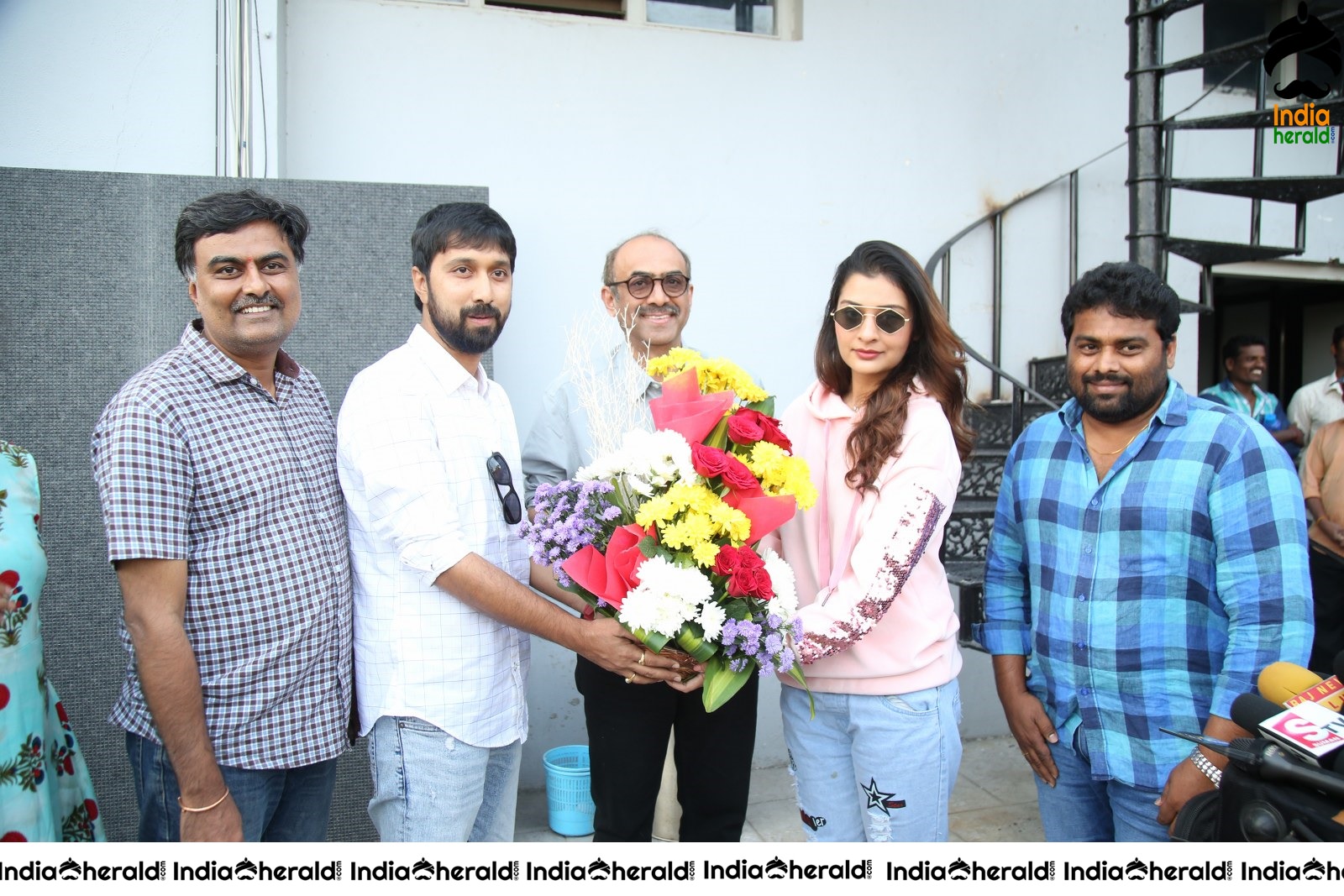 Cake Cutting by Venky Mama Team at Success Celebrations Event Set 1