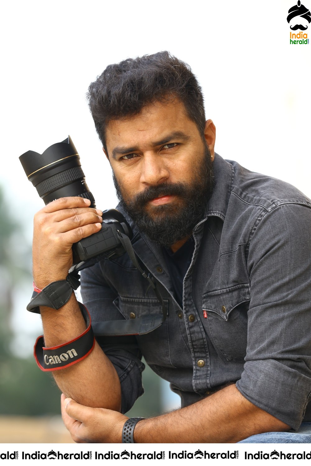 Cameraman Maina Sukumar Latest Working Stills Set 1