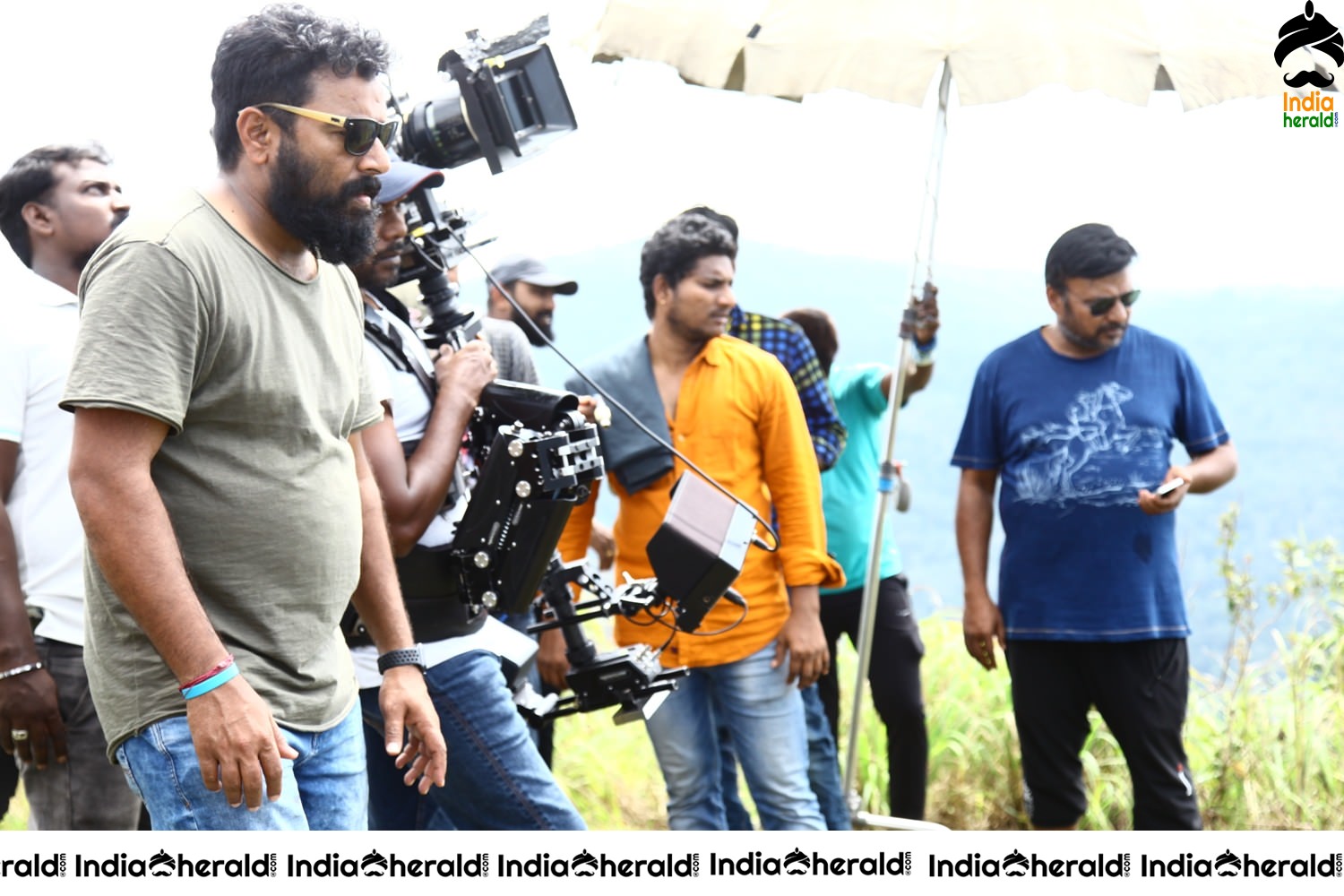 Cameraman Maina Sukumar Latest Working Stills Set 2