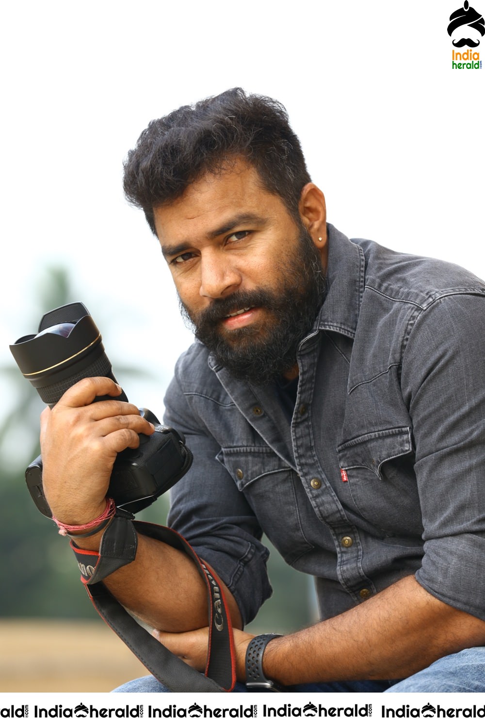 Cameraman Maina Sukumar Latest Working Stills Set 2