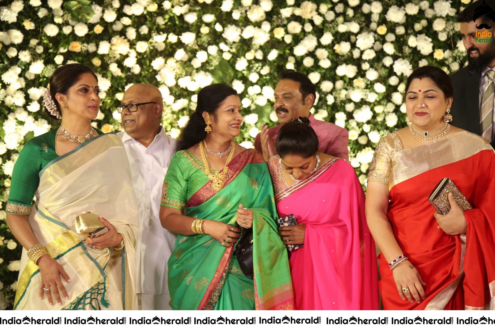 Celebrities at Jayasudha Kapoor Elder Son Wedding Reception Set 1