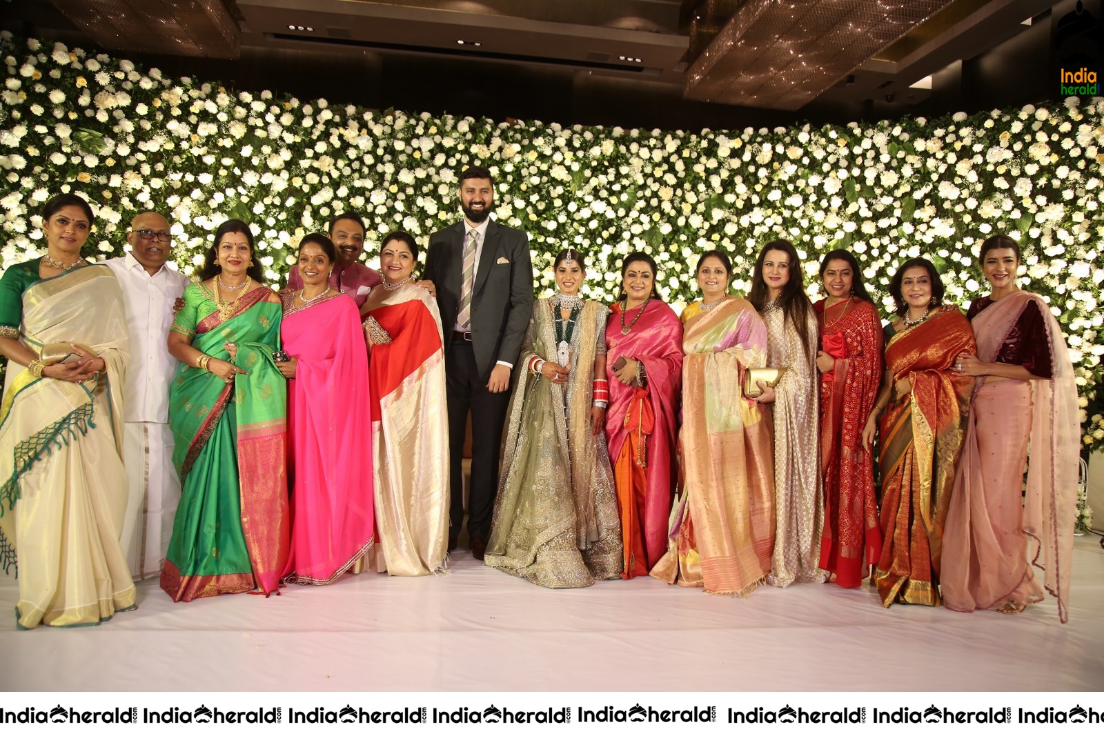 Celebrities at Jayasudha Kapoor Elder Son Wedding Reception Set 1