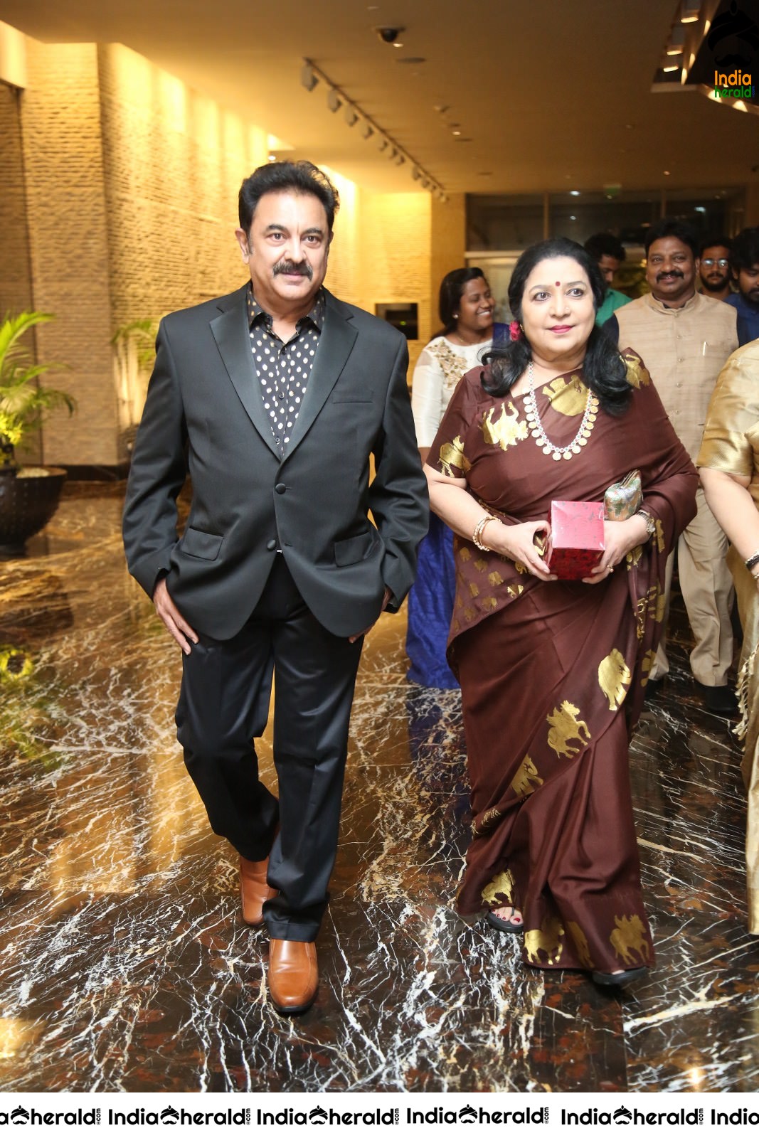 Celebrities at Jayasudha Kapoor Elder Son Wedding Reception Set 1
