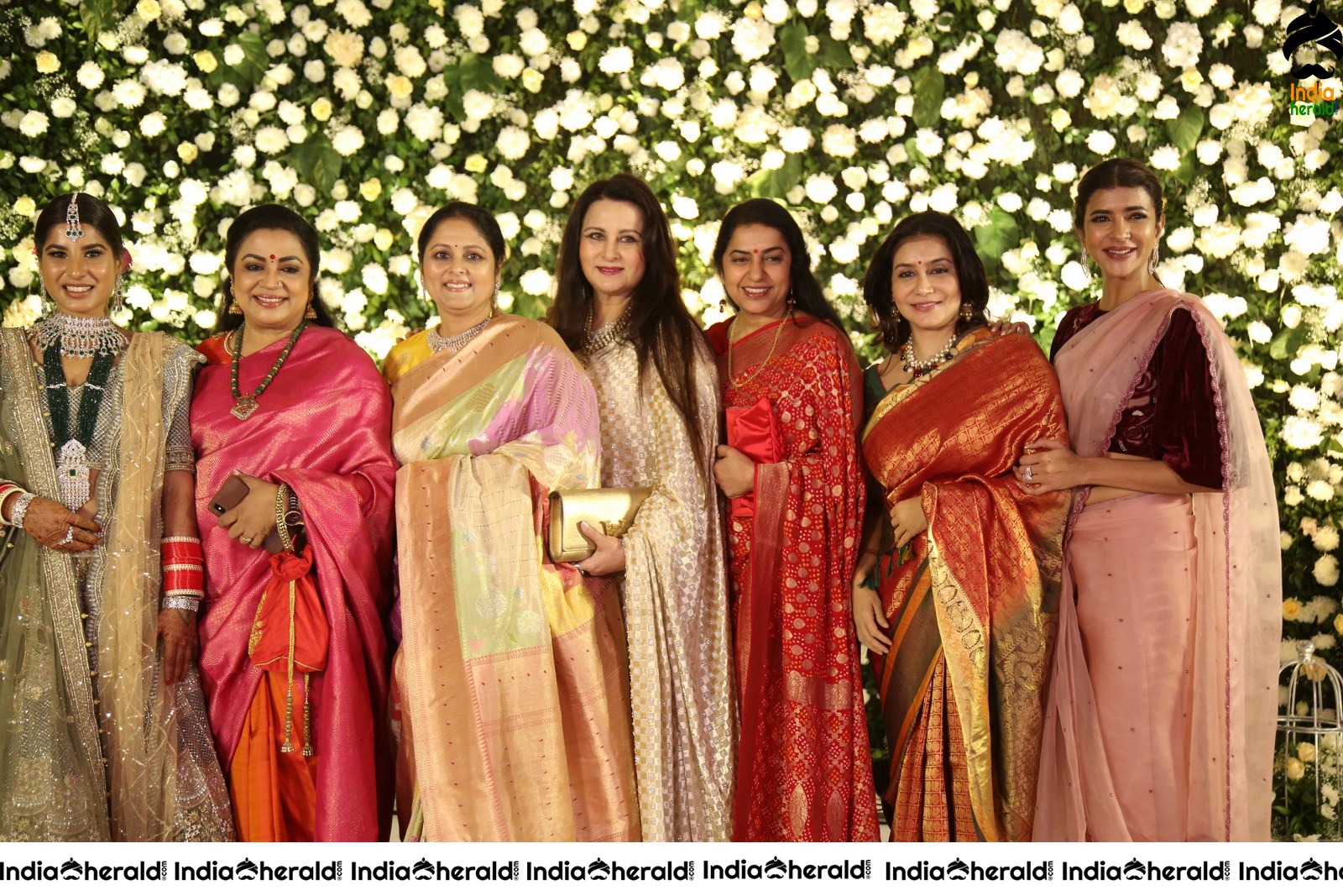 Celebrities at Jayasudha Kapoor Elder Son Wedding Reception Set 1