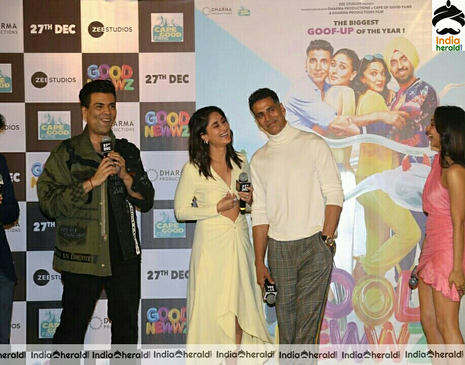 Celebs At Good Newws Trailer Launch Stills