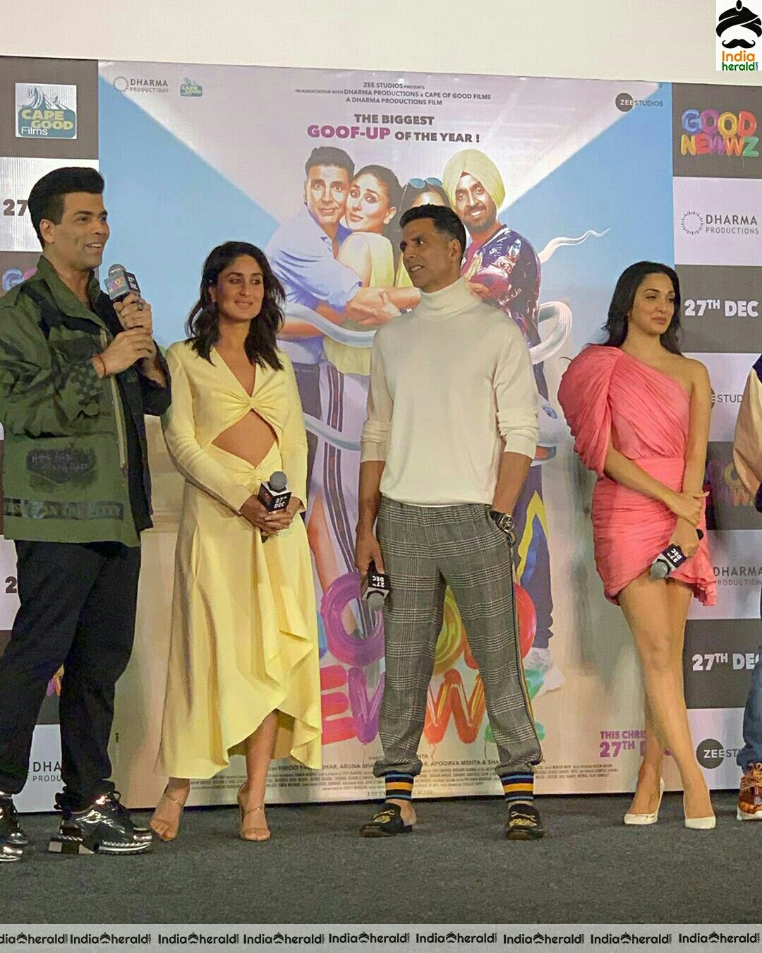 Celebs At Good Newws Trailer Launch Stills