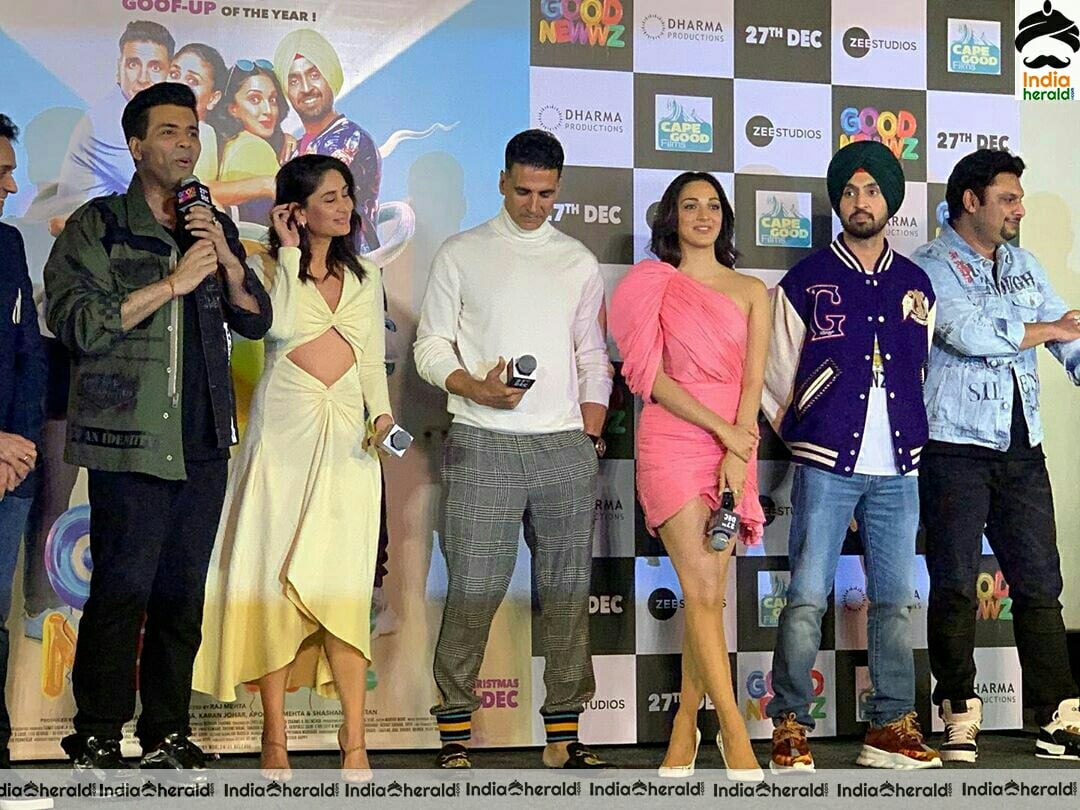 Celebs At Good Newws Trailer Launch Stills