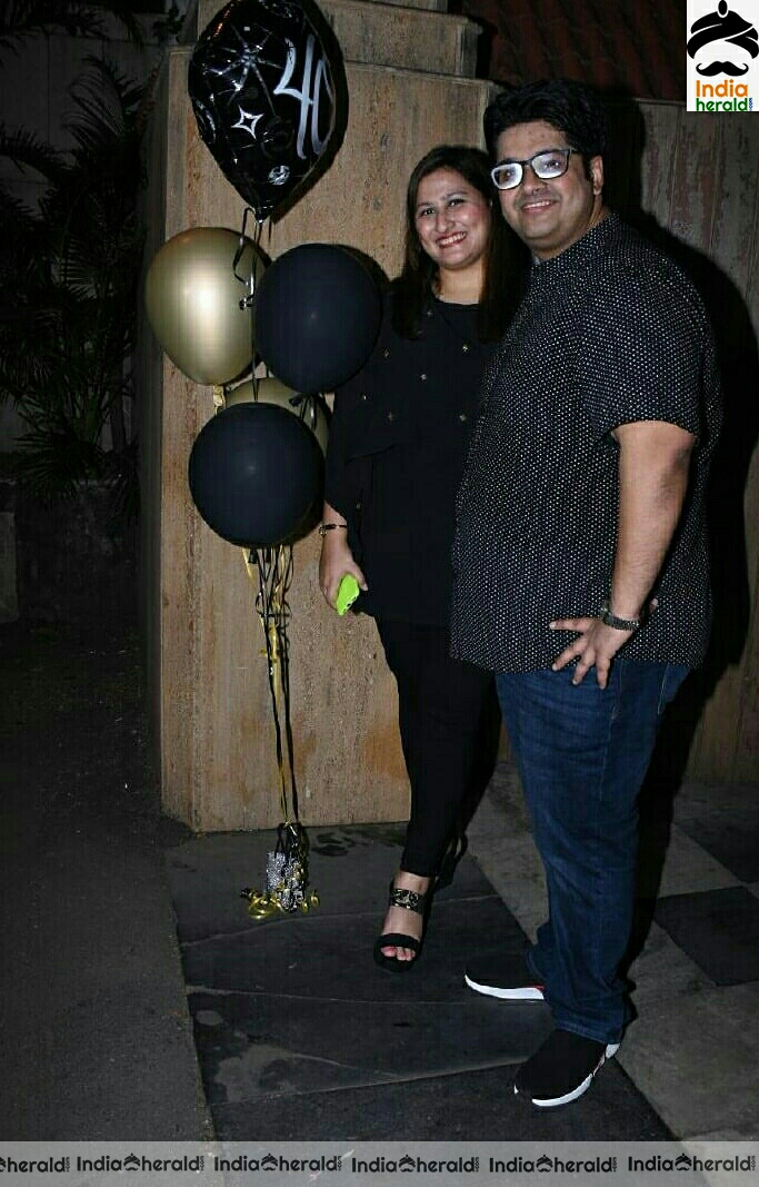 Celebs At Marjaavaan Director Milap Zaveri Birthday Party At Bandra Set 1