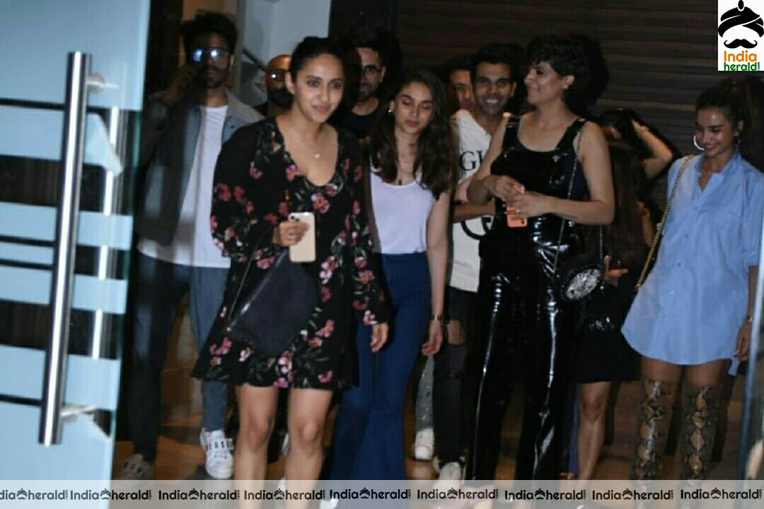 Celebs at Rohini Iyer Party At Her House In Khar set 1