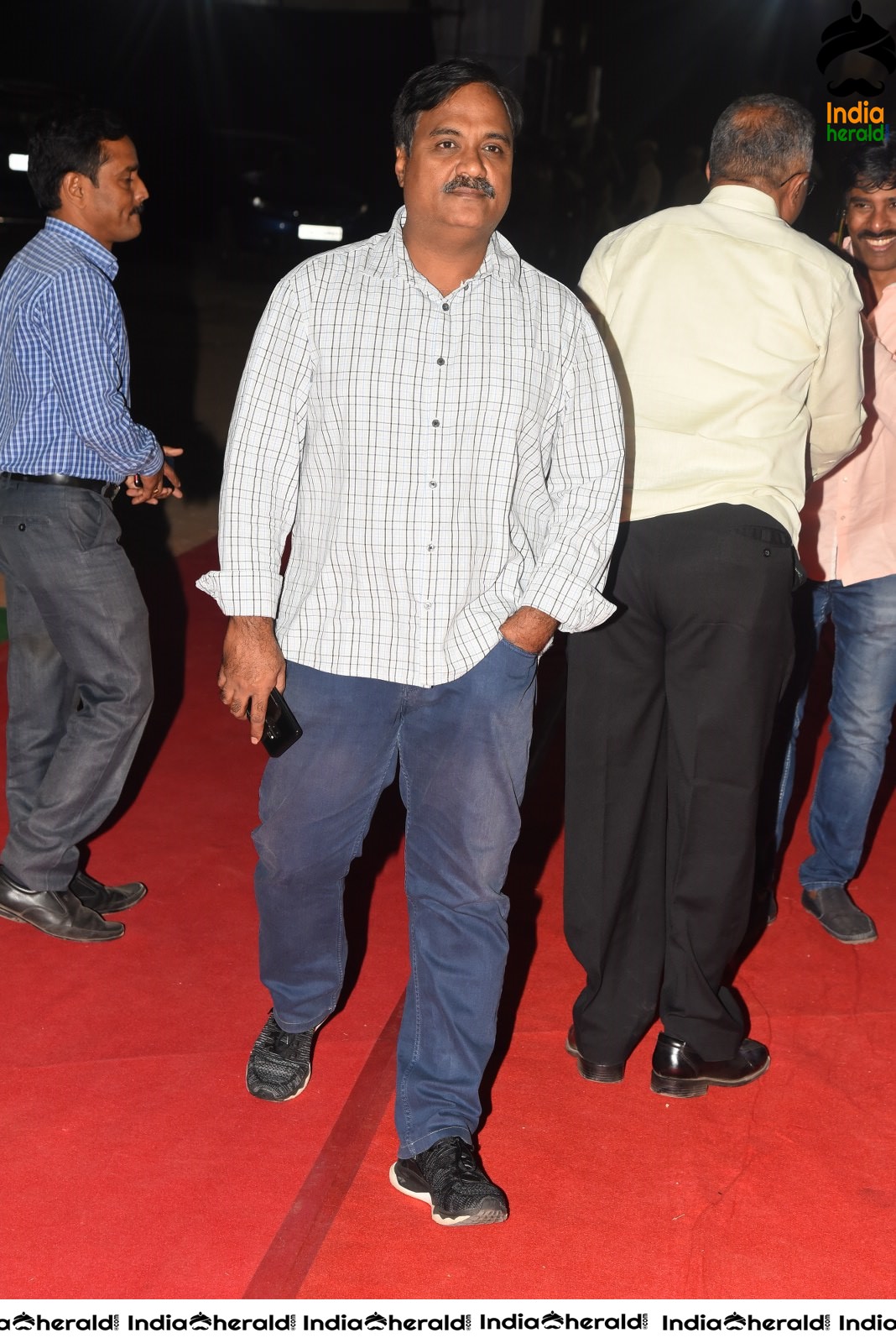 Celebs at the Red Carpet of Arjun Suravaram Event Set 1