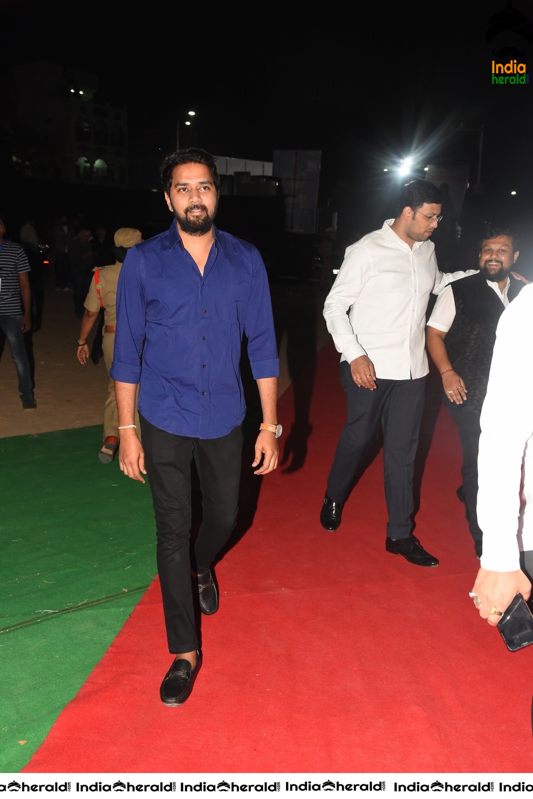 Celebs at the Red Carpet of Arjun Suravaram Event Set 1