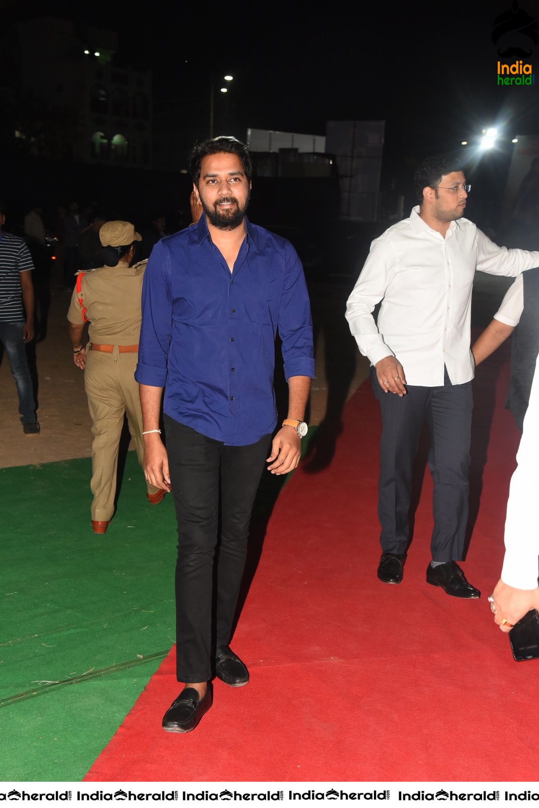 Celebs at the Red Carpet of Arjun Suravaram Event Set 1