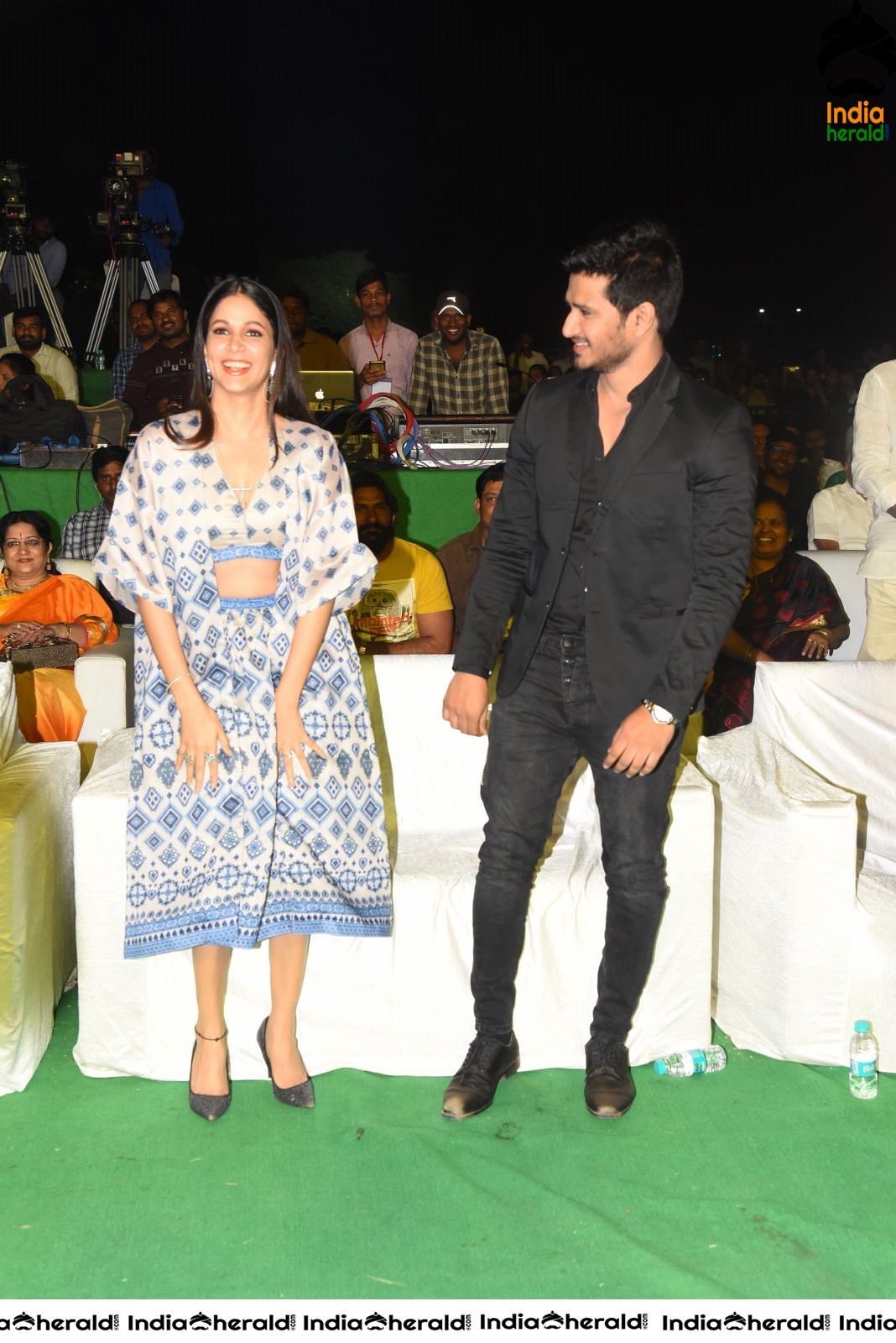Celebs at the Red Carpet of Arjun Suravaram Event Set 1