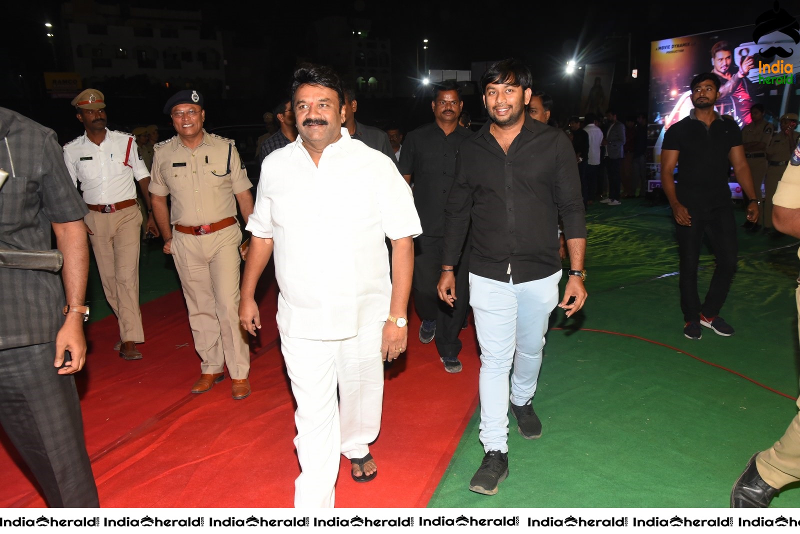 Celebs at the Red Carpet of Arjun Suravaram Event Set 2