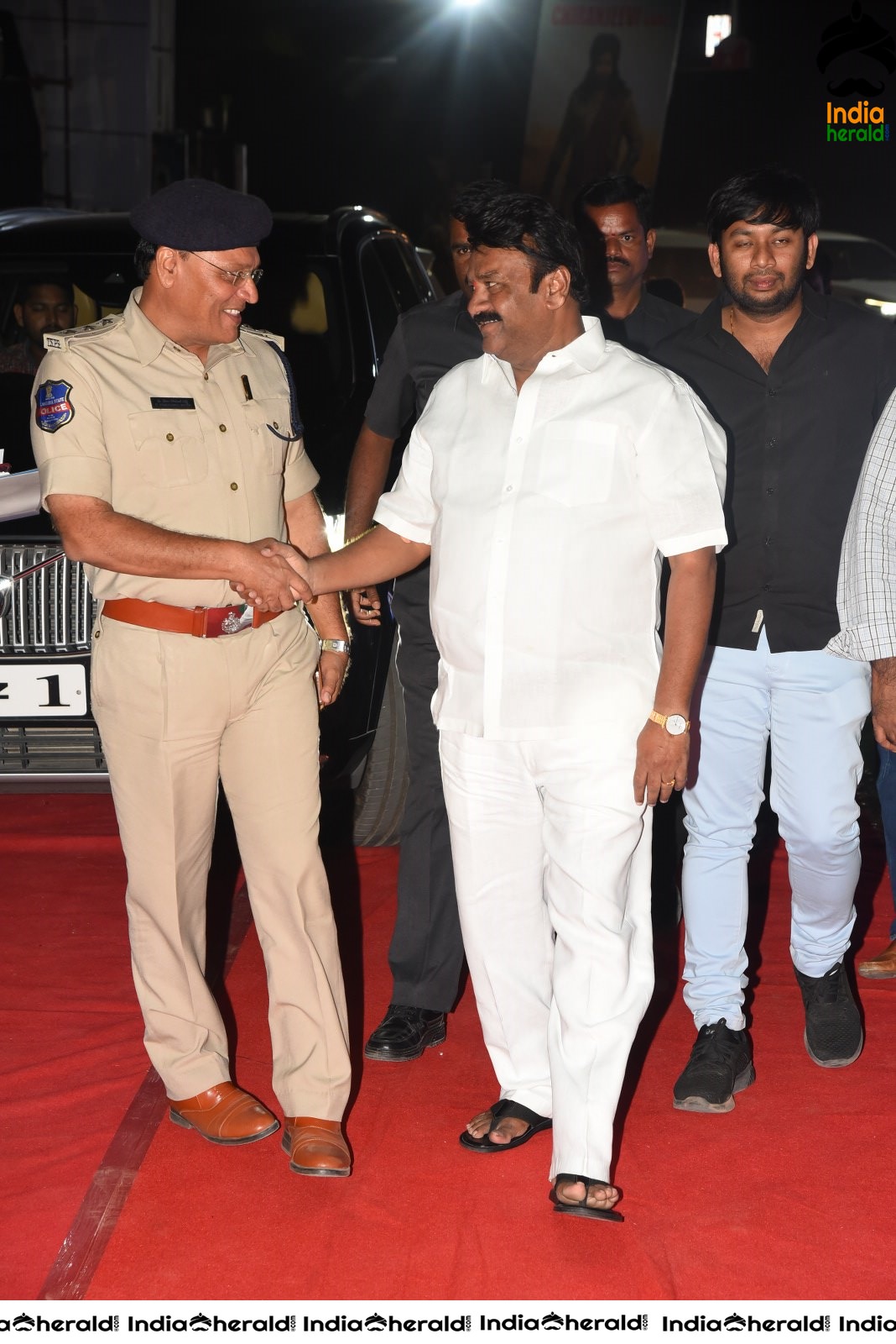 Celebs at the Red Carpet of Arjun Suravaram Event Set 2