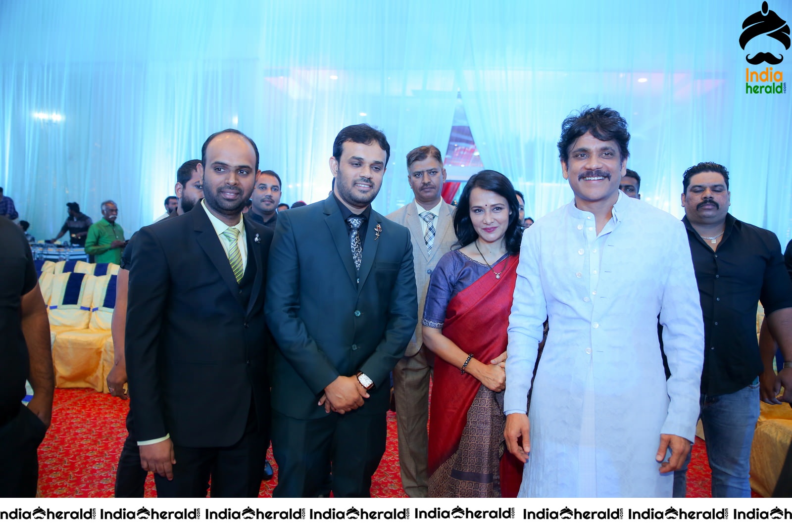 Celebs Gala at Wedding Reception of Syed Javed Ali Set 1