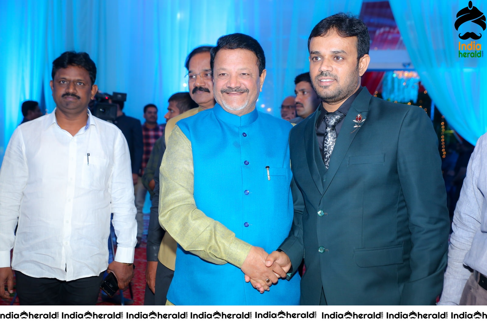 Celebs Gala at Wedding Reception of Syed Javed Ali Set 2