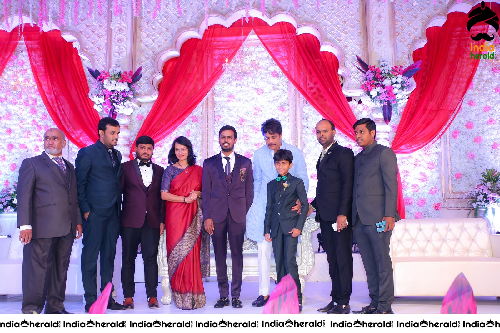 Celebs Gala at Wedding Reception of Syed Javed Ali Set 2