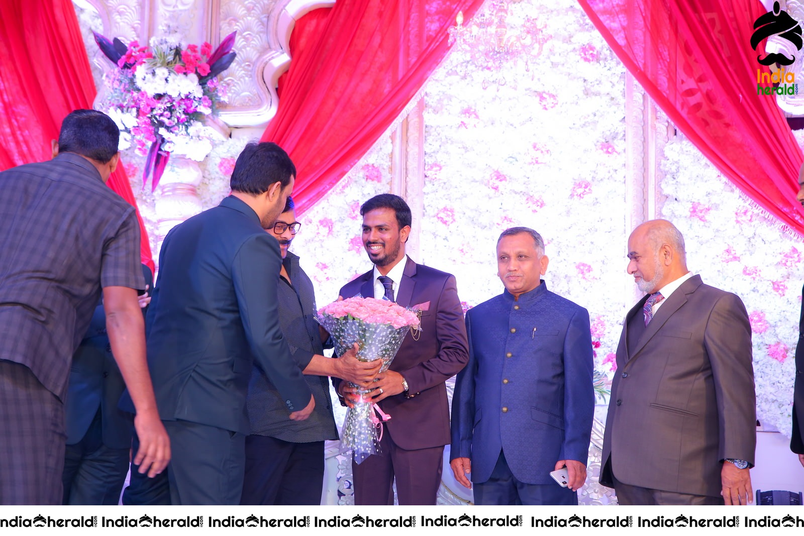 Celebs Gala at Wedding Reception of Syed Javed Ali Set 5