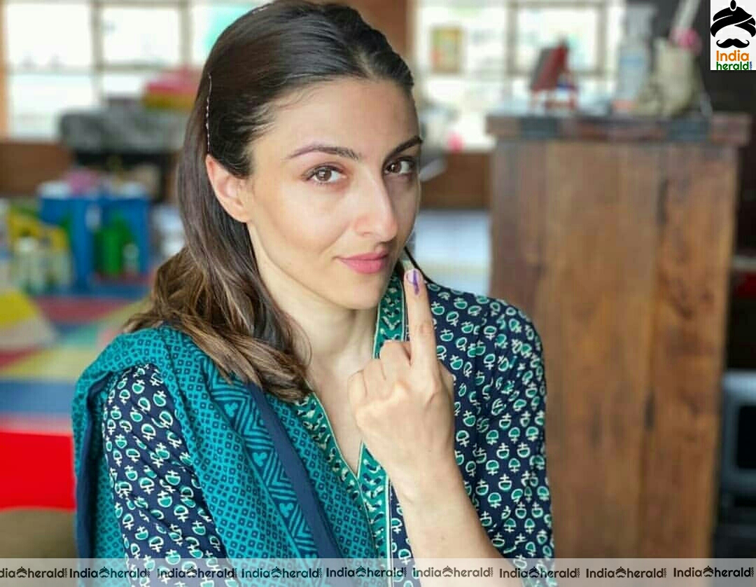 Celebs Ink Their Vote for Maharashtra Elections Set 1