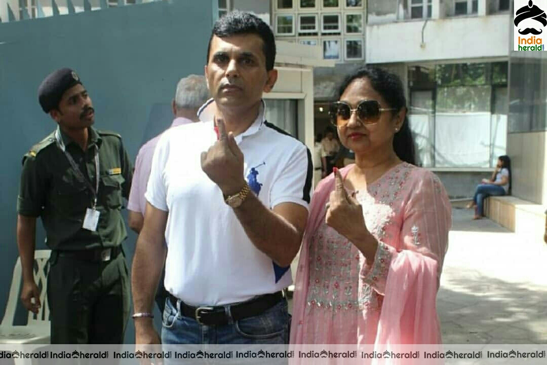 Celebs Ink Their Vote for Maharashtra Elections Set 1