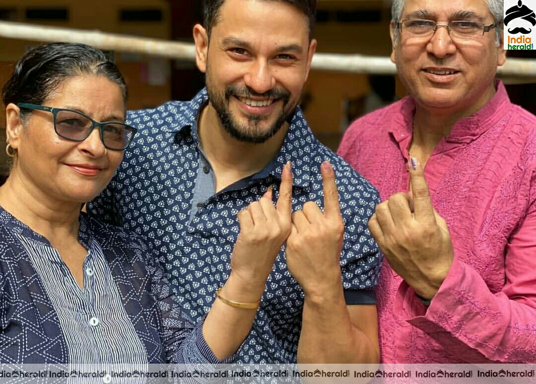 Celebs Ink Their Vote for Maharashtra Elections Set 1