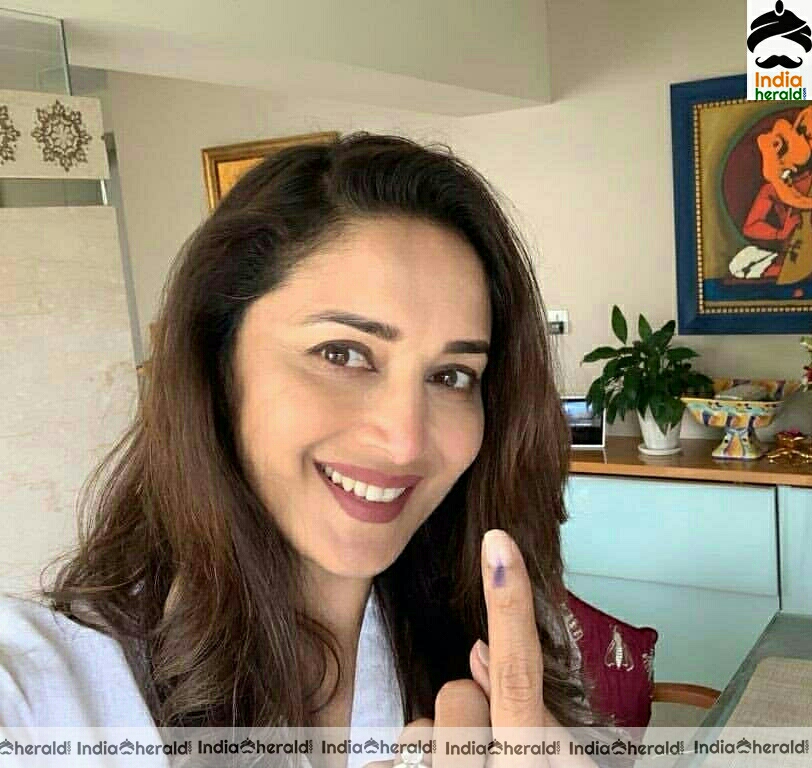 Celebs Ink Their Vote for Maharashtra Elections Set 2