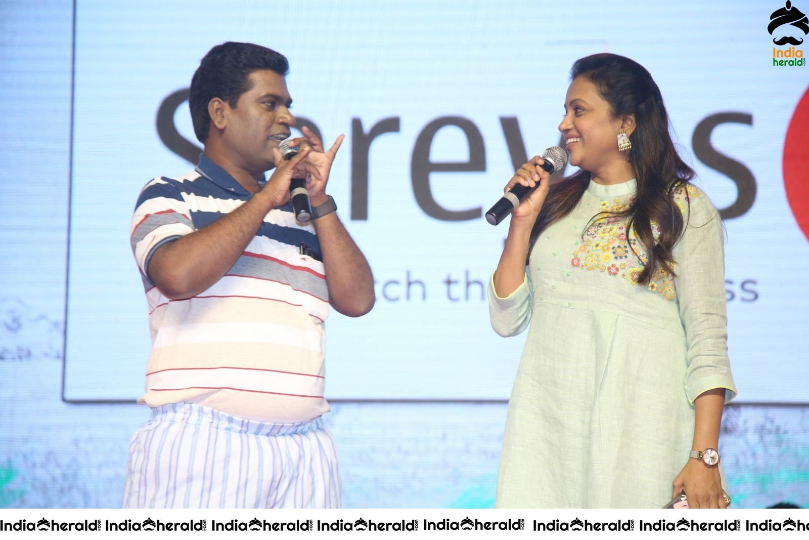 Celebs share a lighter moment at TR Pre Release Event Set 2