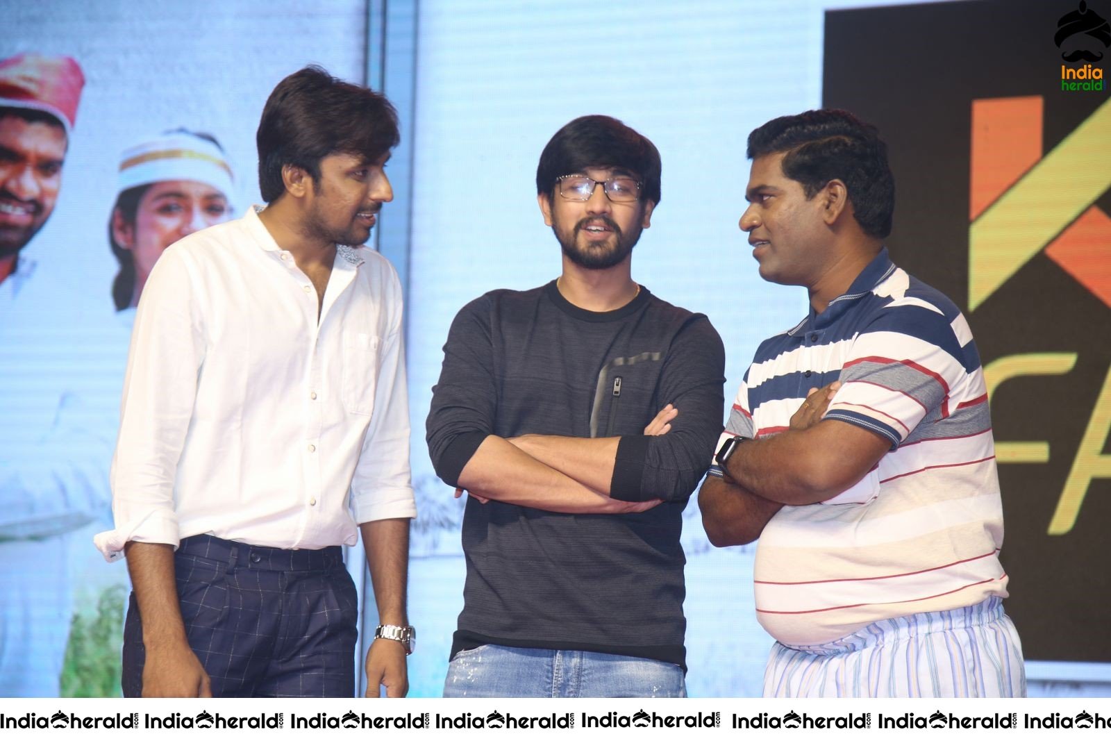 Celebs share a lighter moment at TR Pre Release Event Set 2