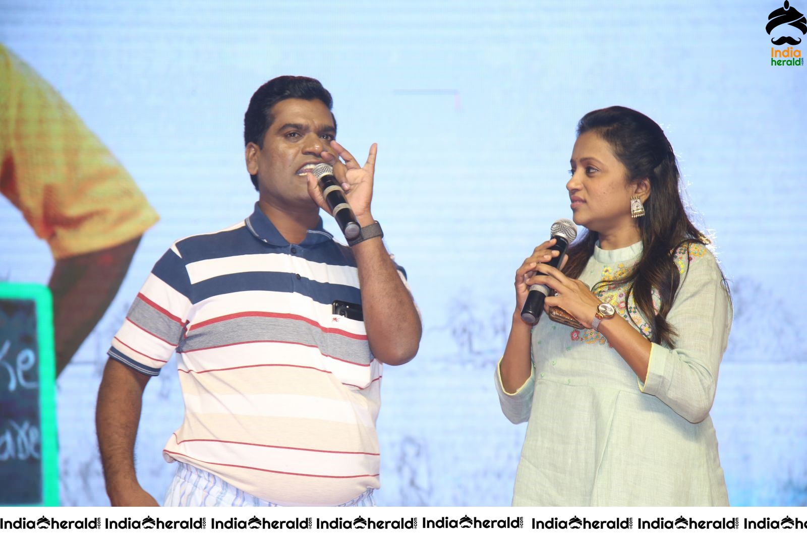 Celebs share a lighter moment at TR Pre Release Event Set 3