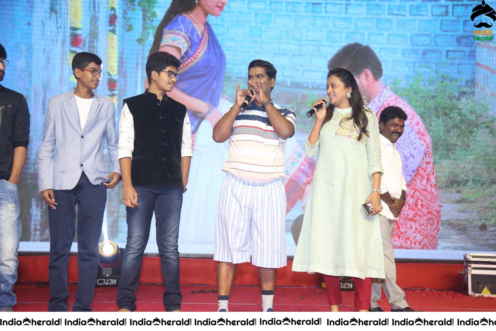 Celebs share a lighter moment at TR Pre Release Event Set 3