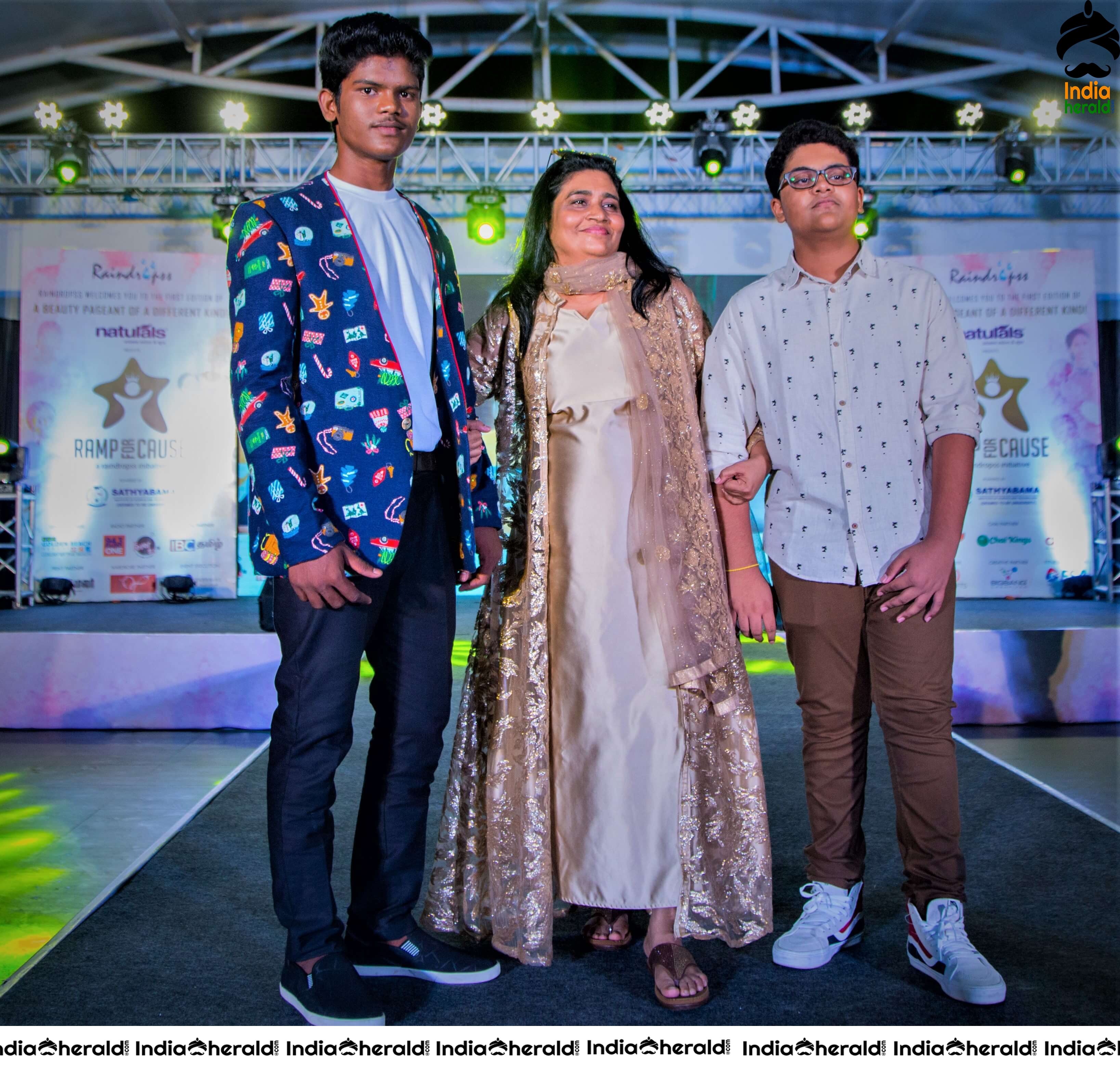 Celebs walked the ramp with less privileged children for cause