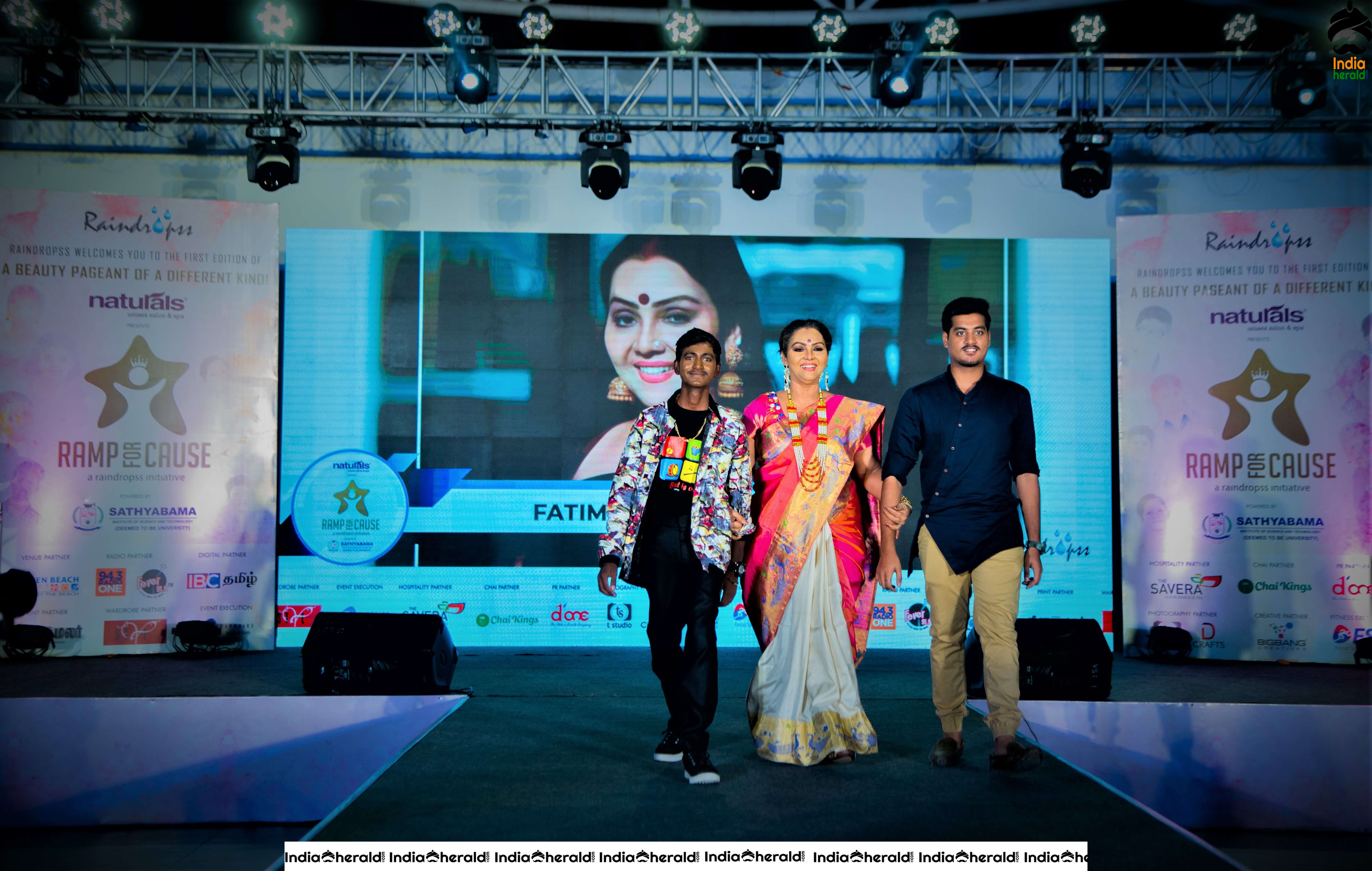 Celebs walked the ramp with less privileged children for cause