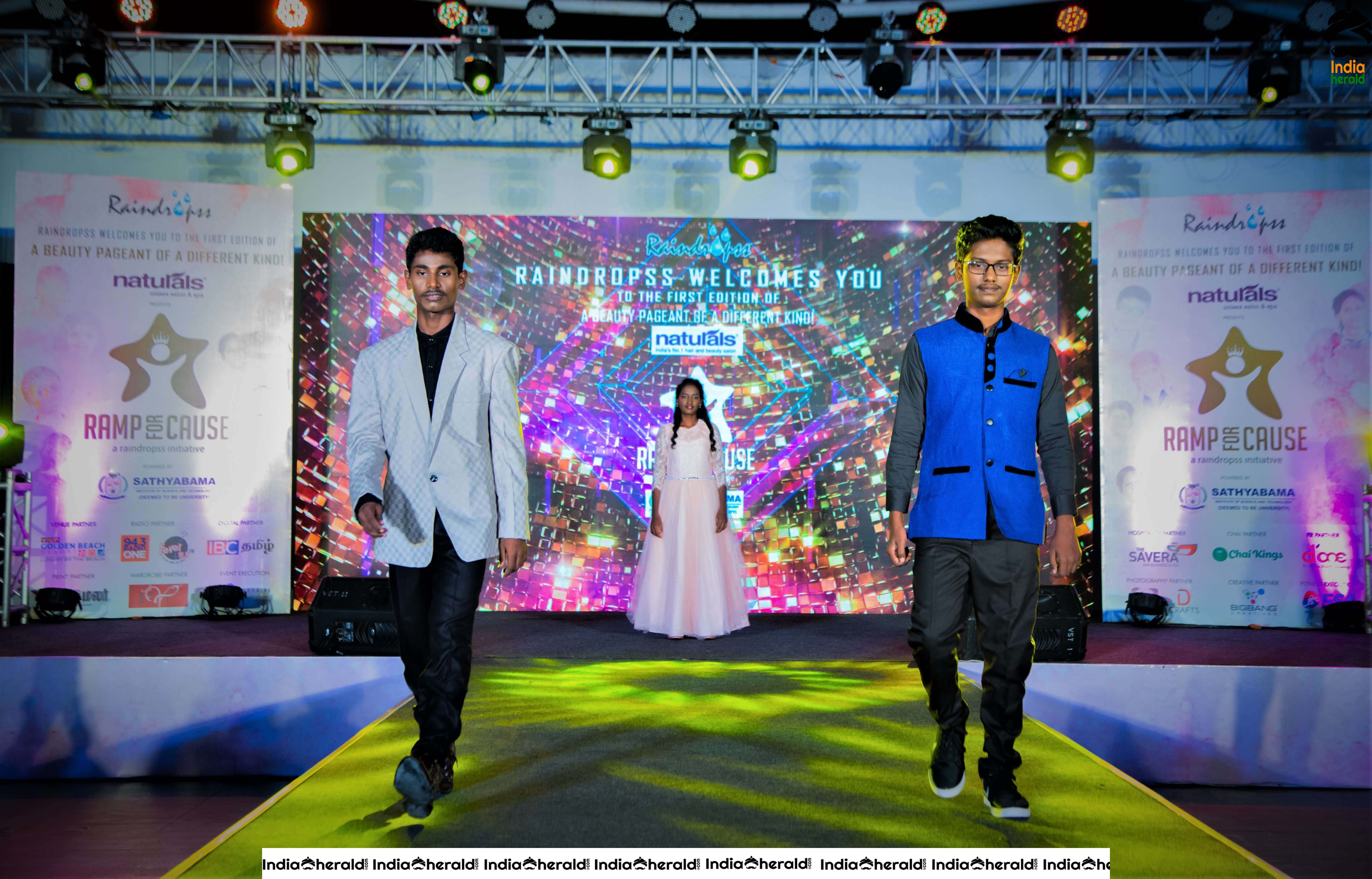 Celebs walked the ramp with less privileged children for cause