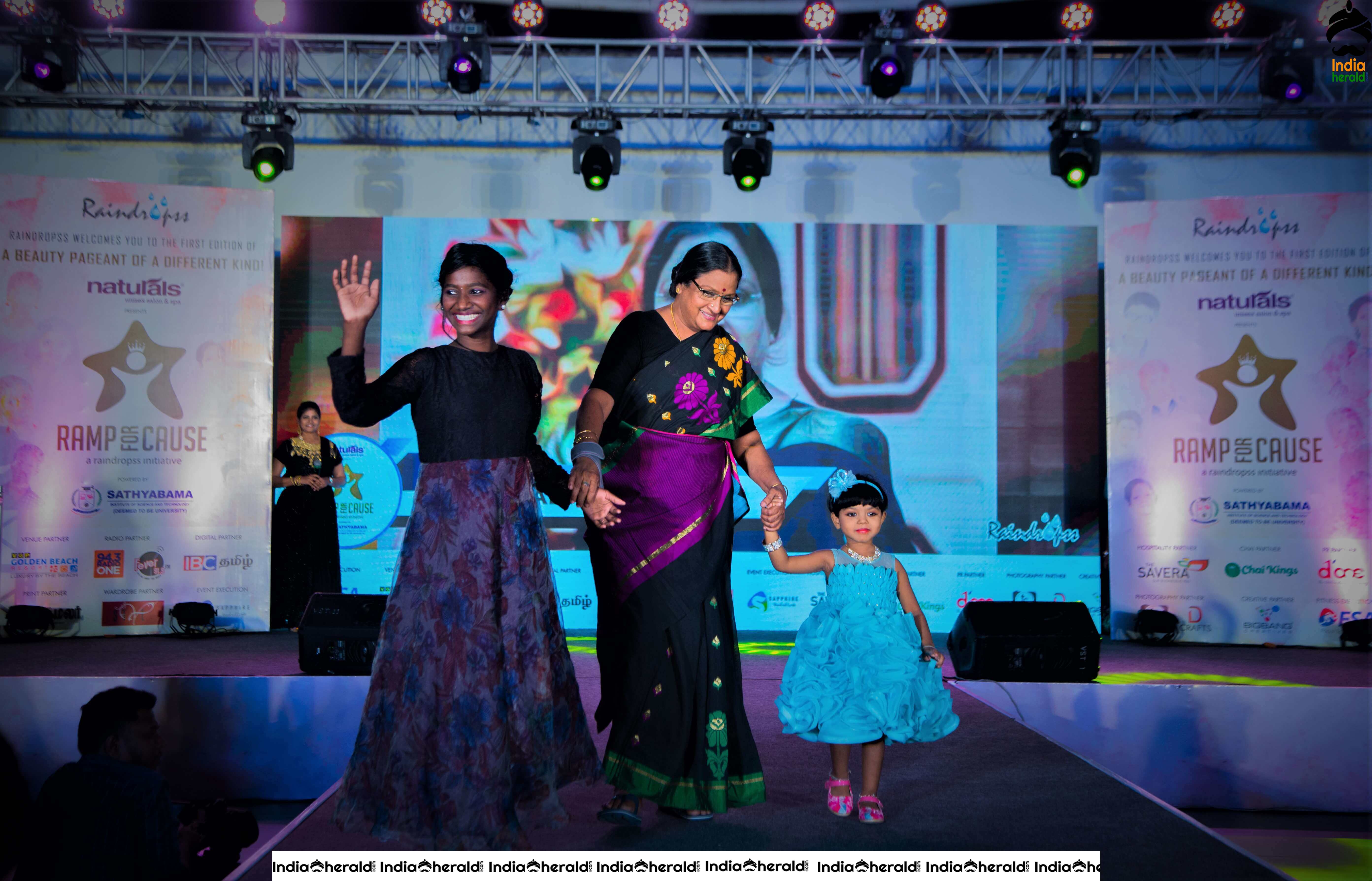 Celebs walked the ramp with less privileged children for cause