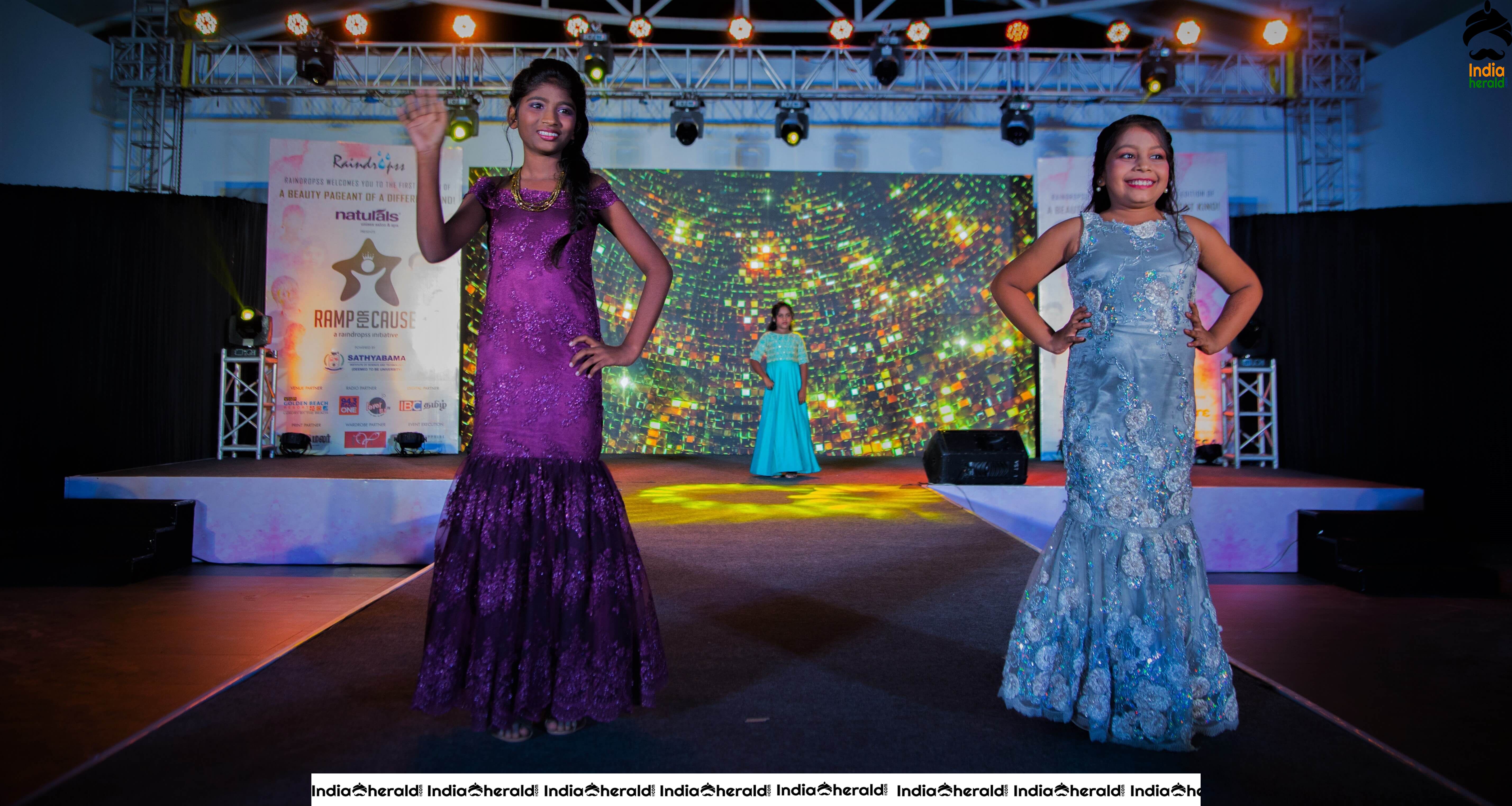 Celebs walked the ramp with less privileged children for cause